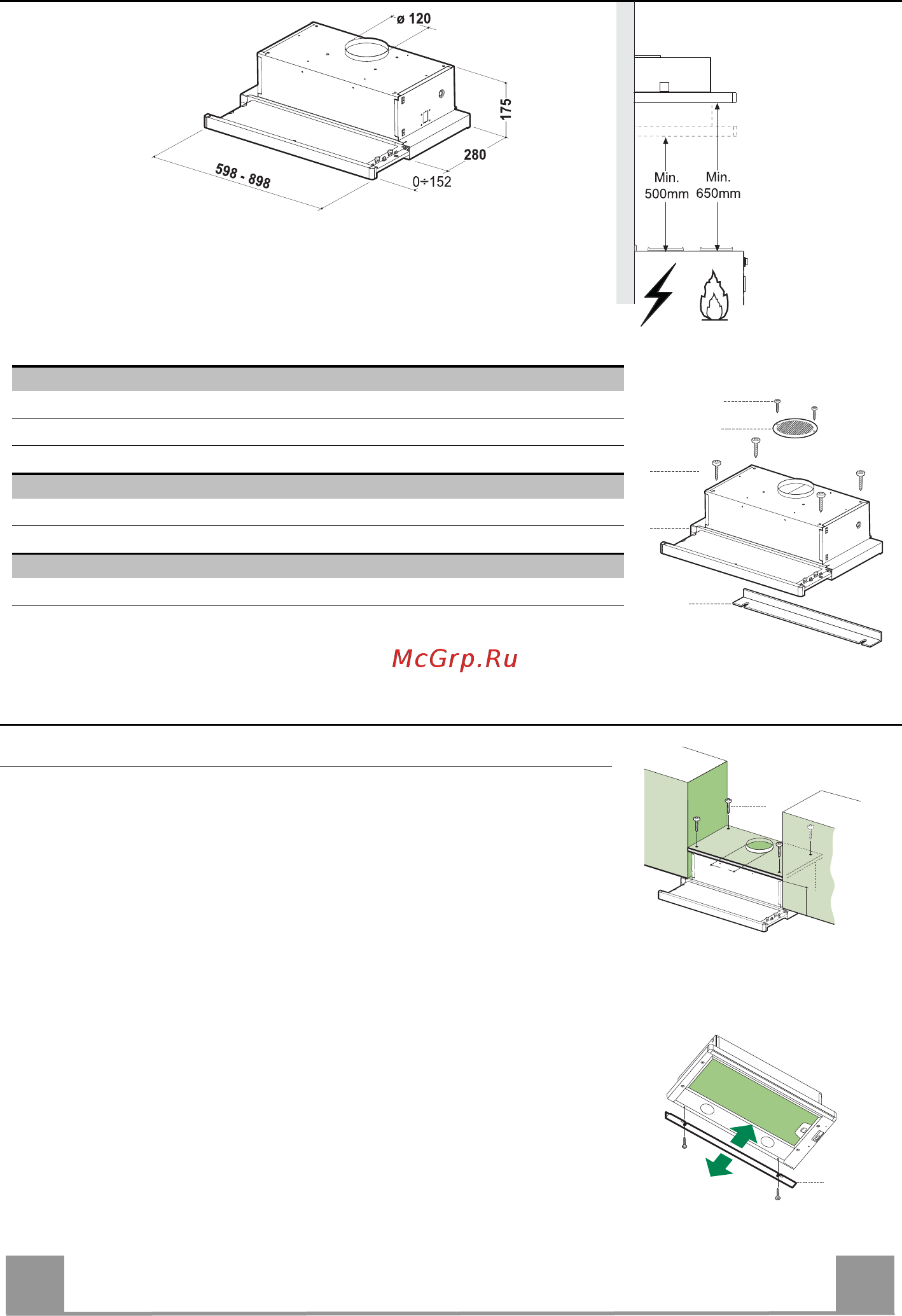 Beko CTB6407W [21/56] Montavimas