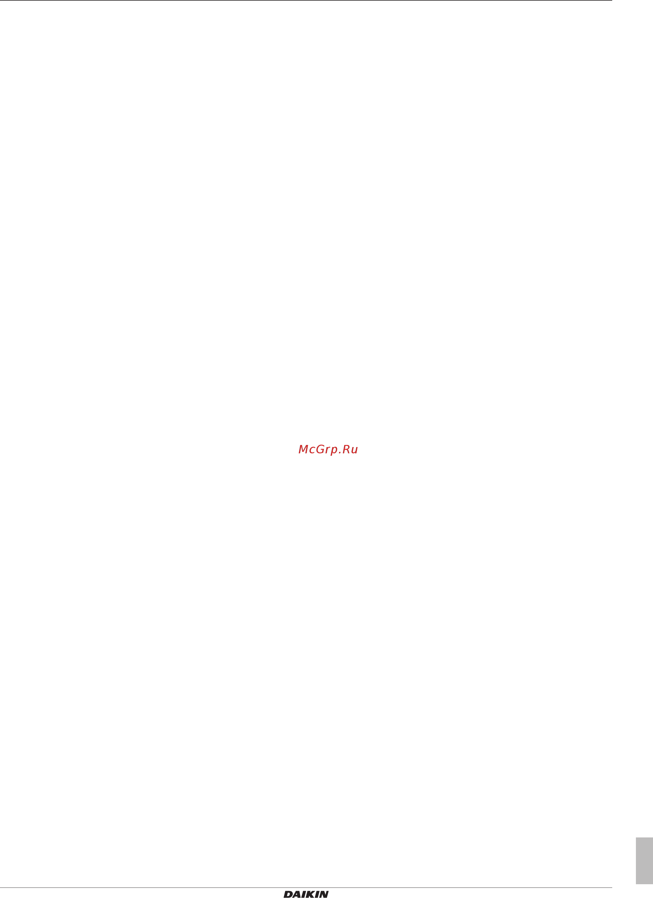 Daikin RDXYQ5TAV1B [11/12] Технические данные
