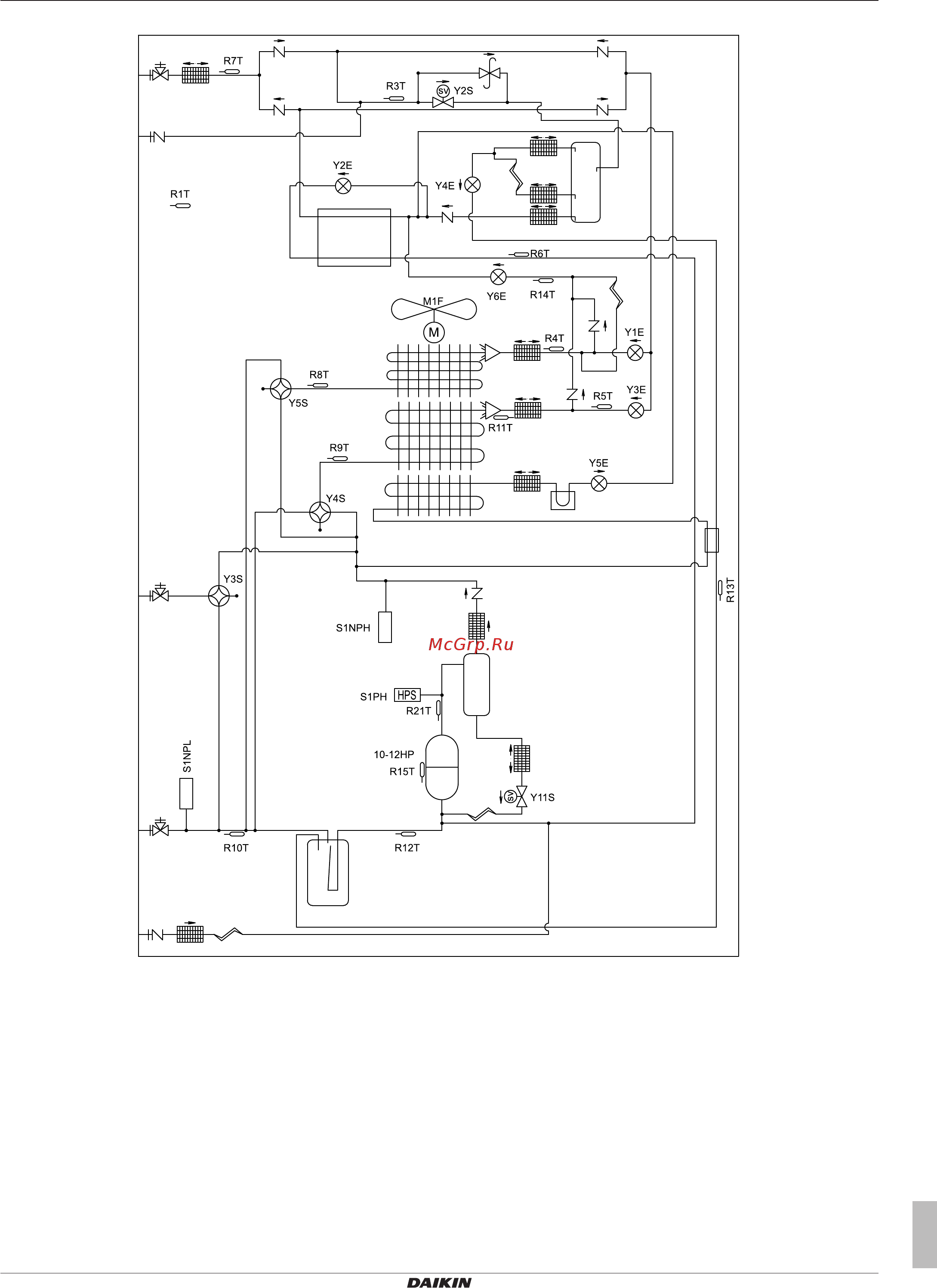 Daikin REYQ18T7Y1B [39/52] Технические данные