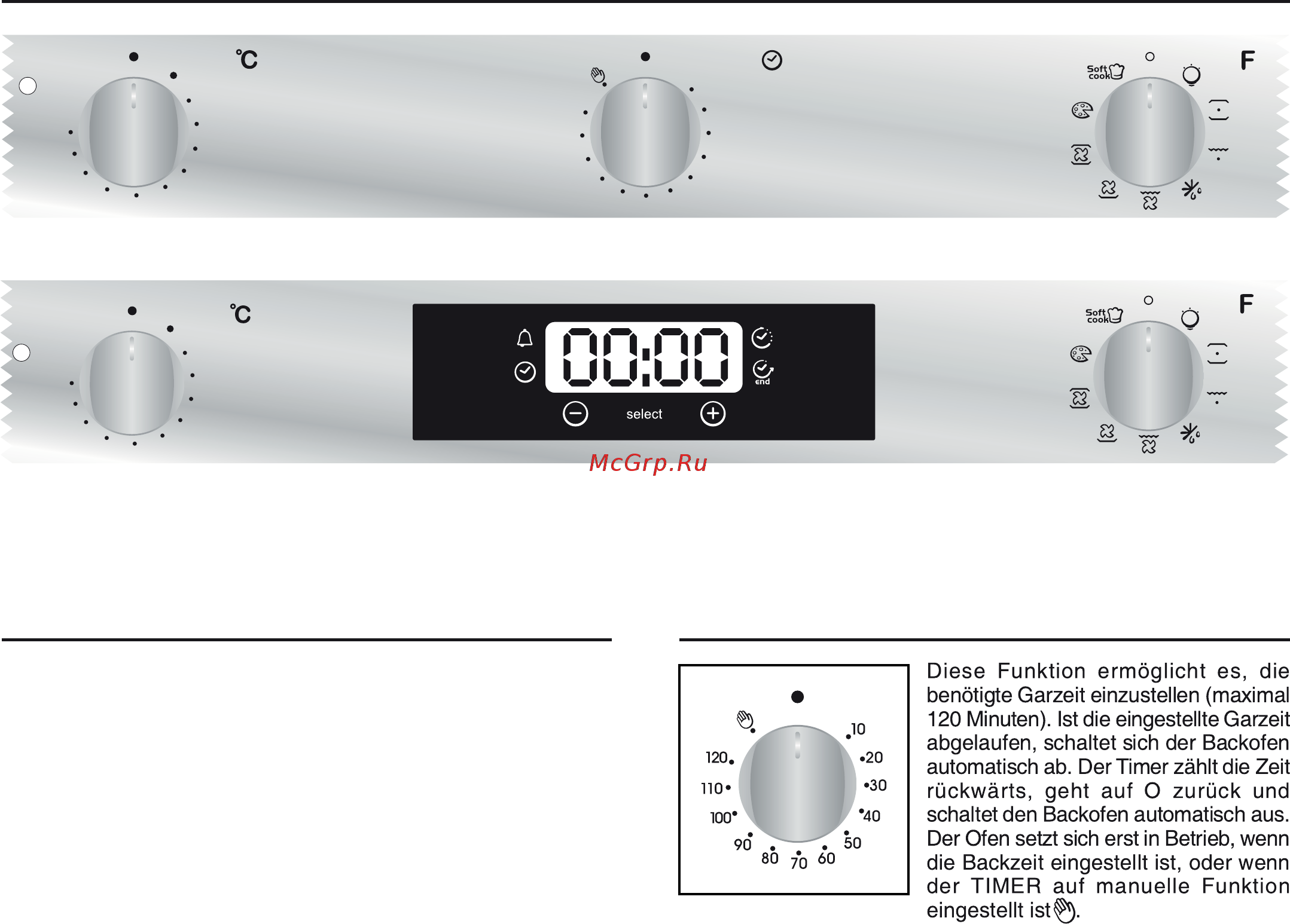 Candy FCXP645WX [72/102] Displaybeschreibung