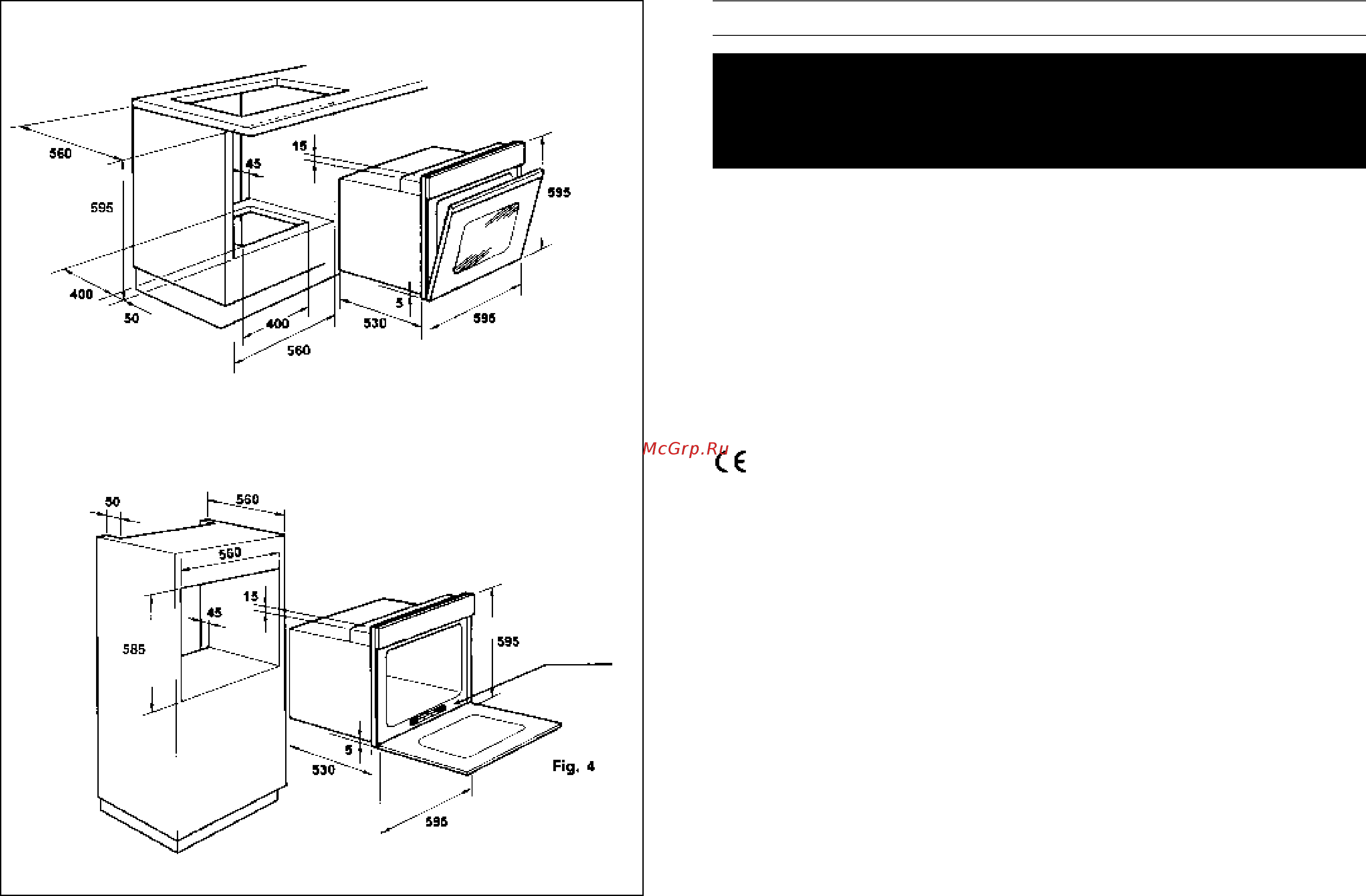 Candy FO FP 612 X [39/69] Installatie
