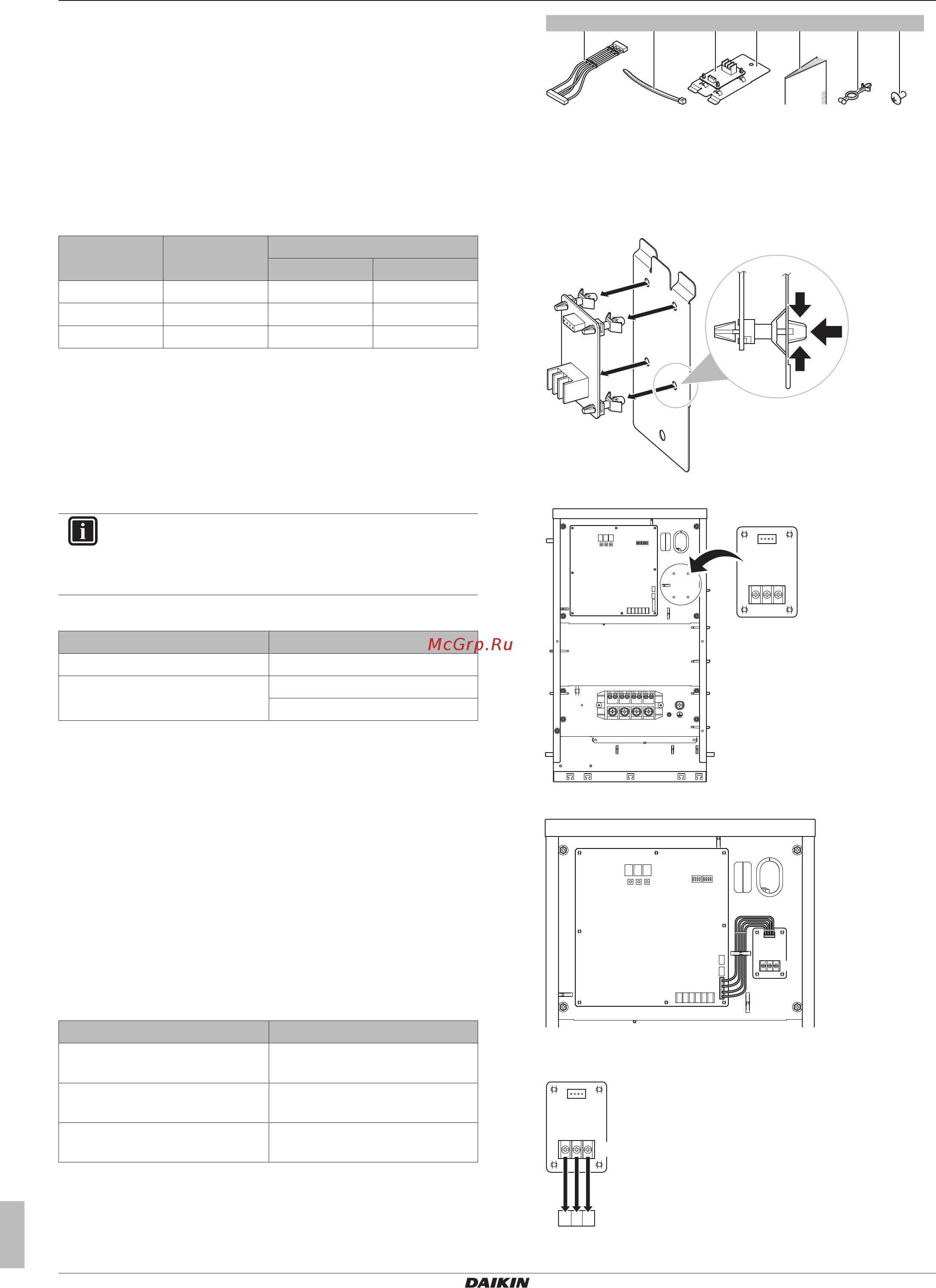 Daikin RKXYQ5TAY1B [12/64] Варианты комплектации компрессора и теплообменника