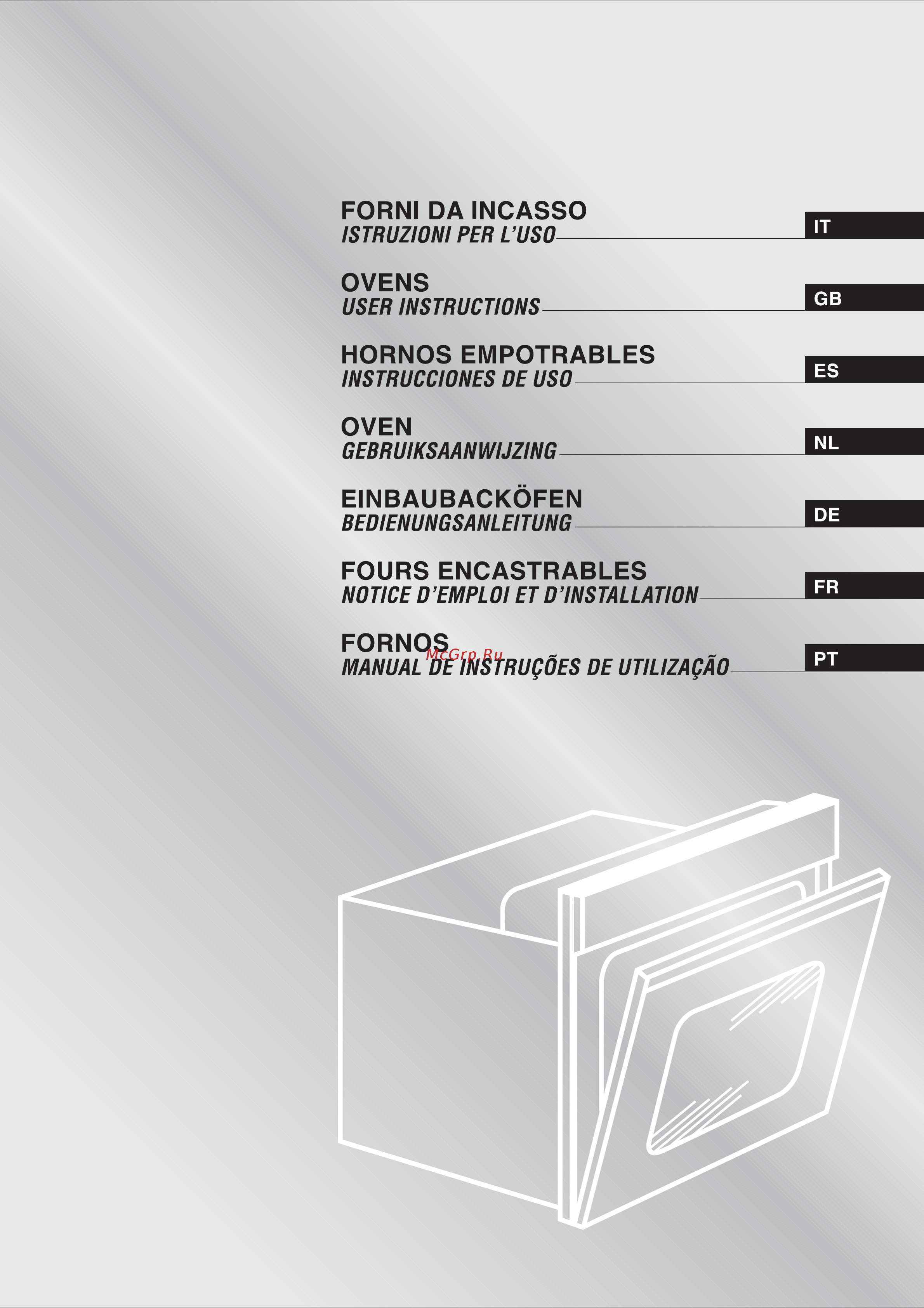 Candy FO F 2550 X Инструкция по эксплуатации EN онлайн