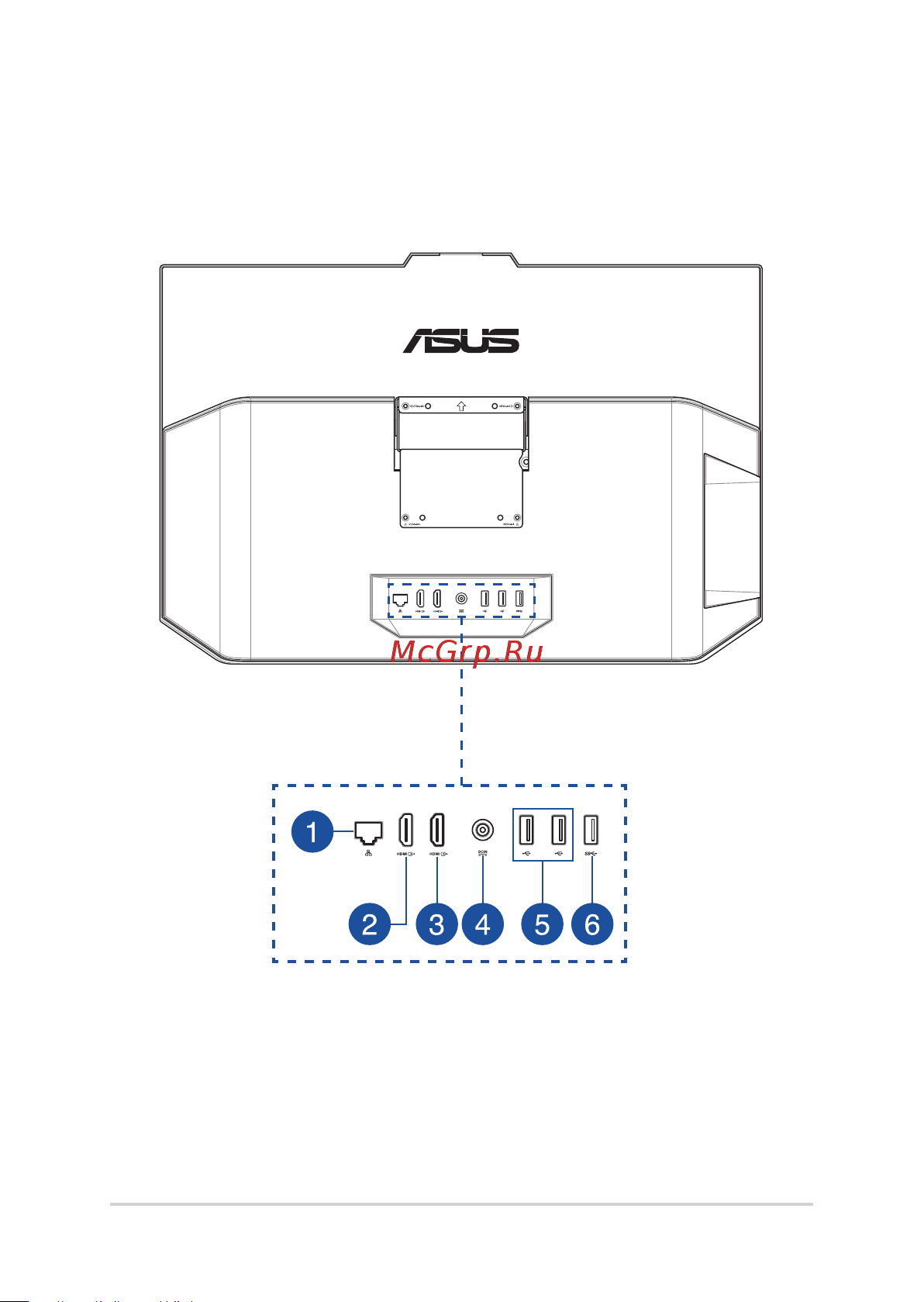 Asus A5401WRAK-WA130T [24/78] Модель vesa