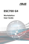 Asus ESC700 G4 Руководство пользователя