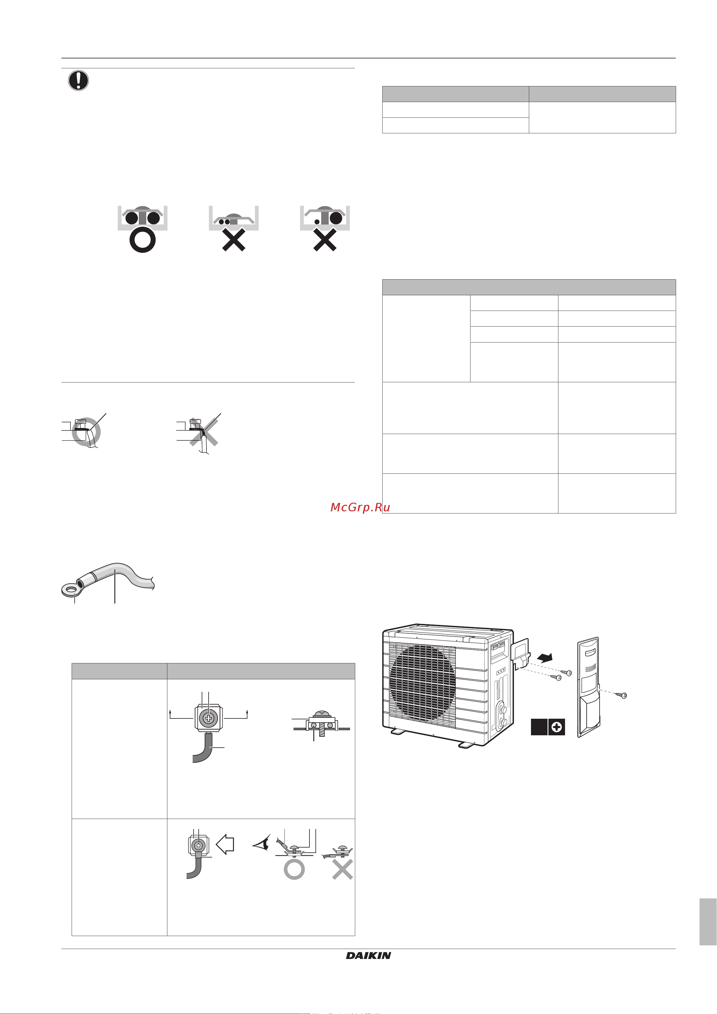 Daikin ARXS50L2V1B [17/24] Монтаж