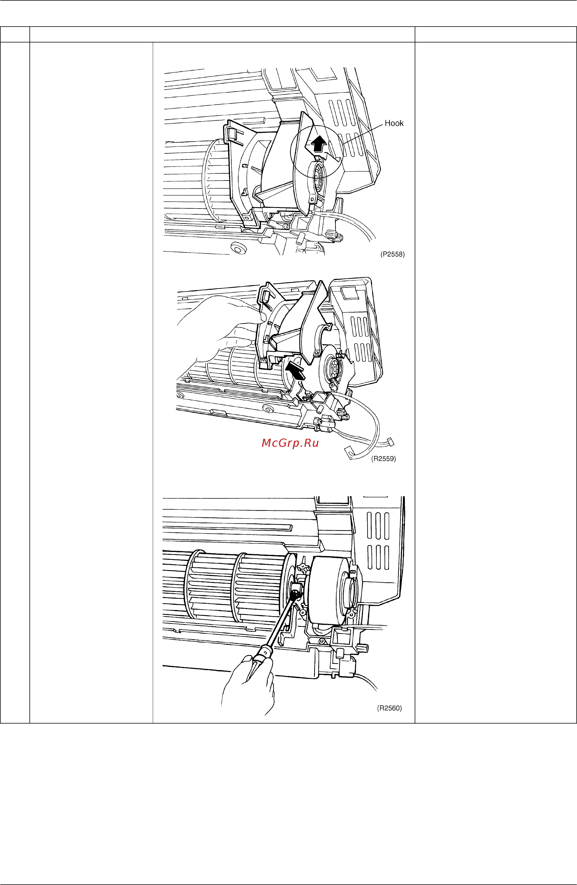 Daikin FTKS20CVMB [162/232] Disengage hook