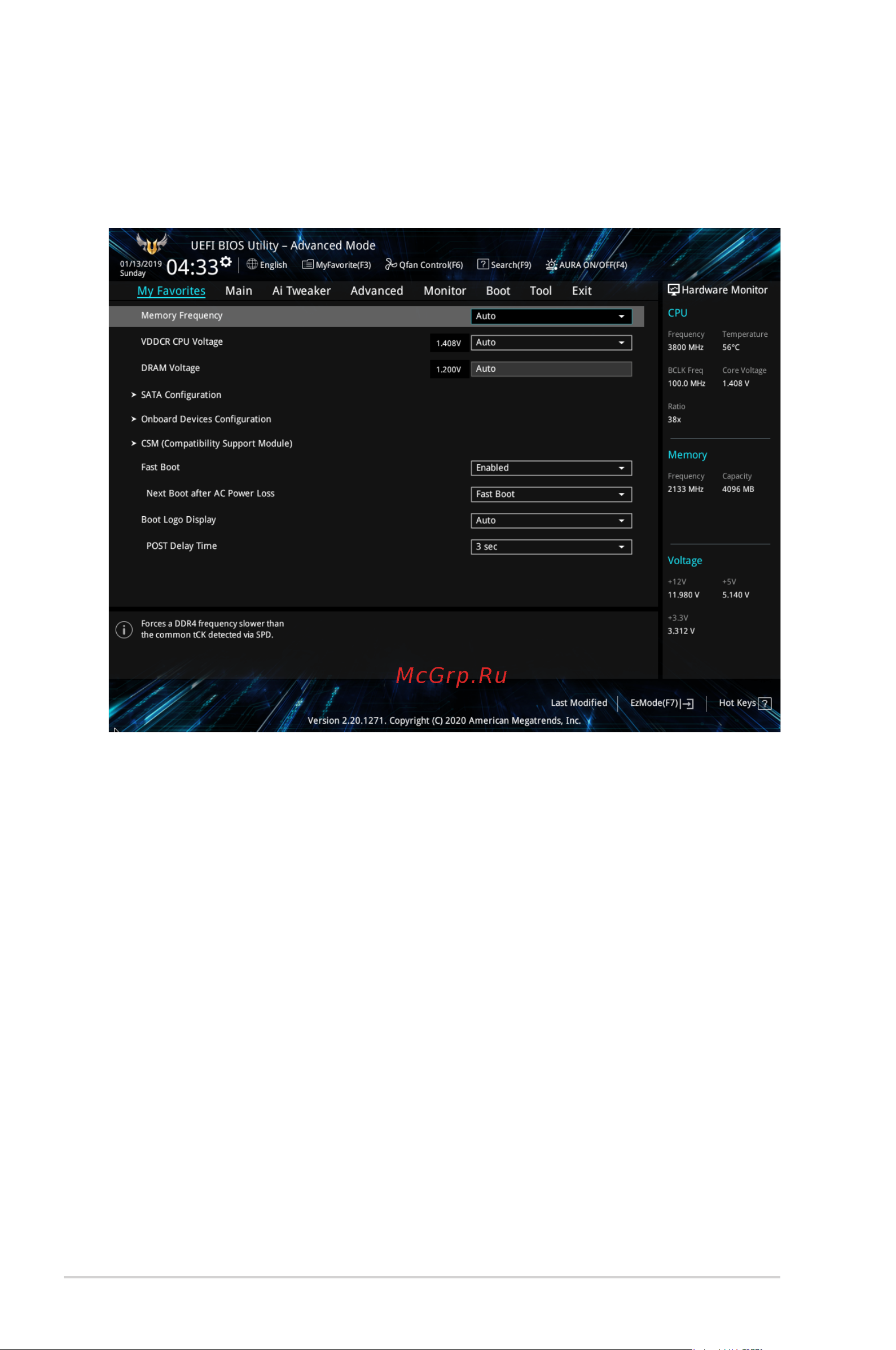 Asus PRIME A520M-K [12/52] My favorites