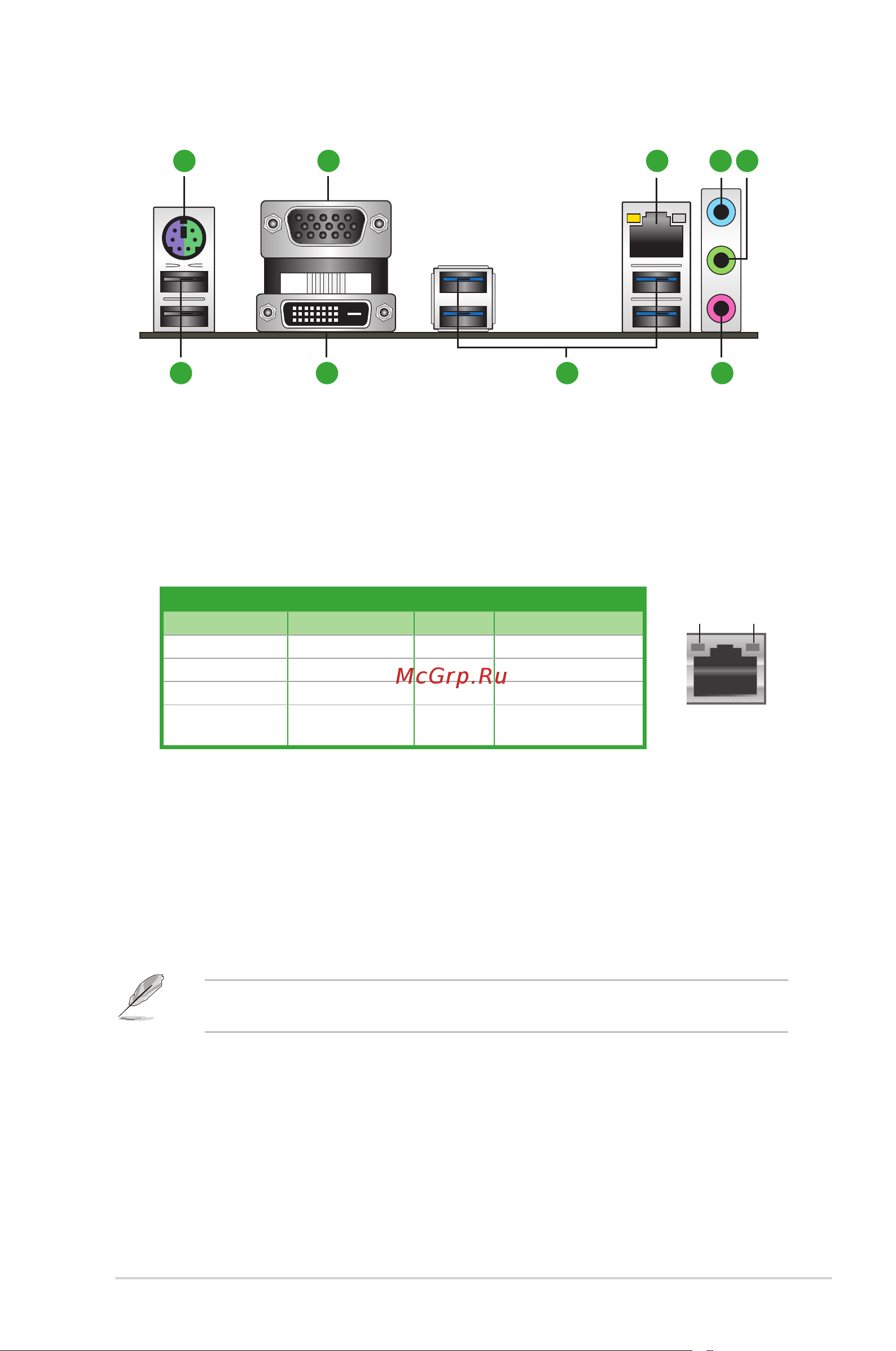 Asus PRIME B460M-K [14/30] Rear panel connectors