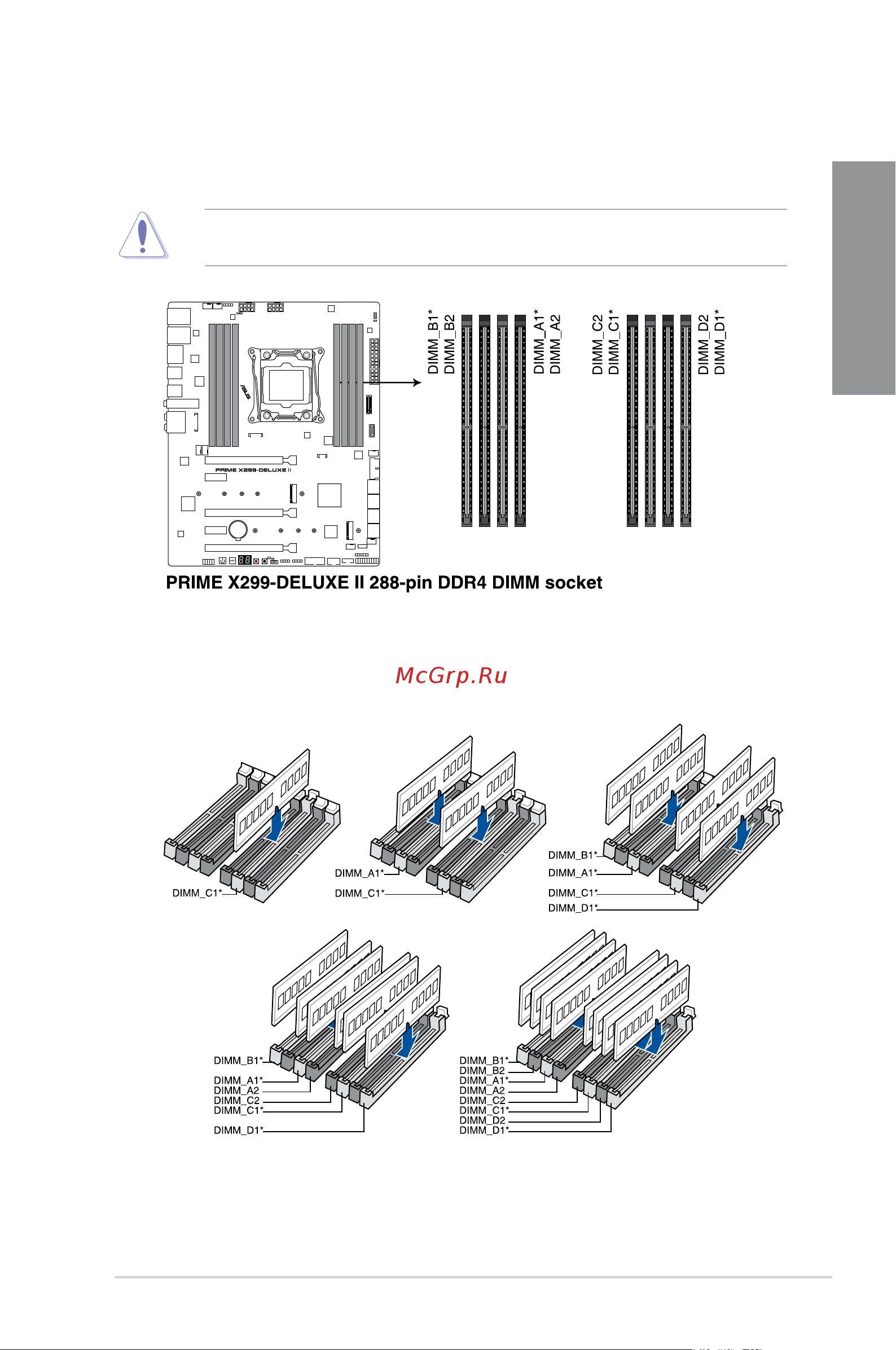 Asus PRIME X299-DELUXE II [21/108] Chapter 1