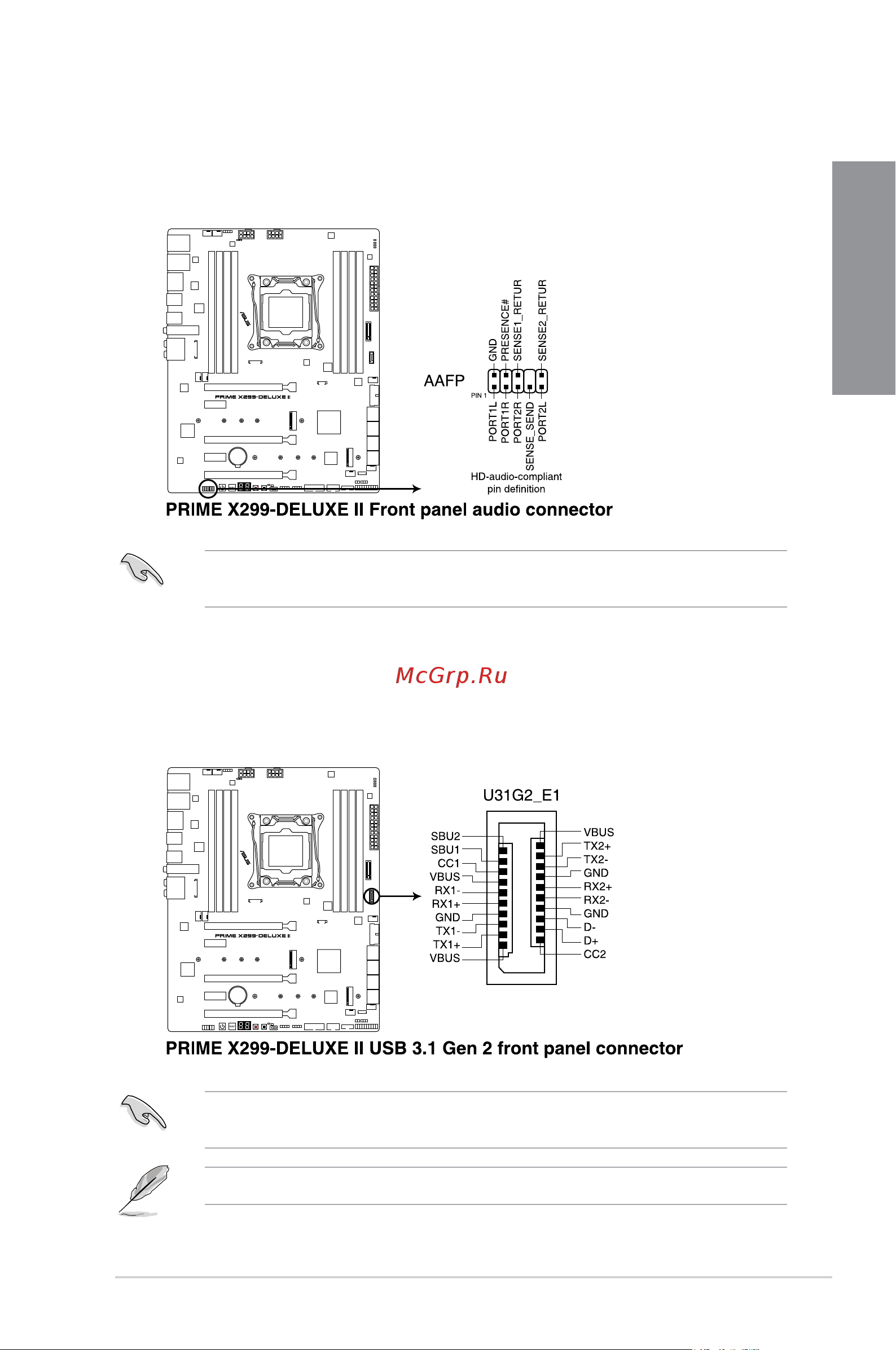 Asus PRIME X299-DELUXE II [31/108] Chapter 1
