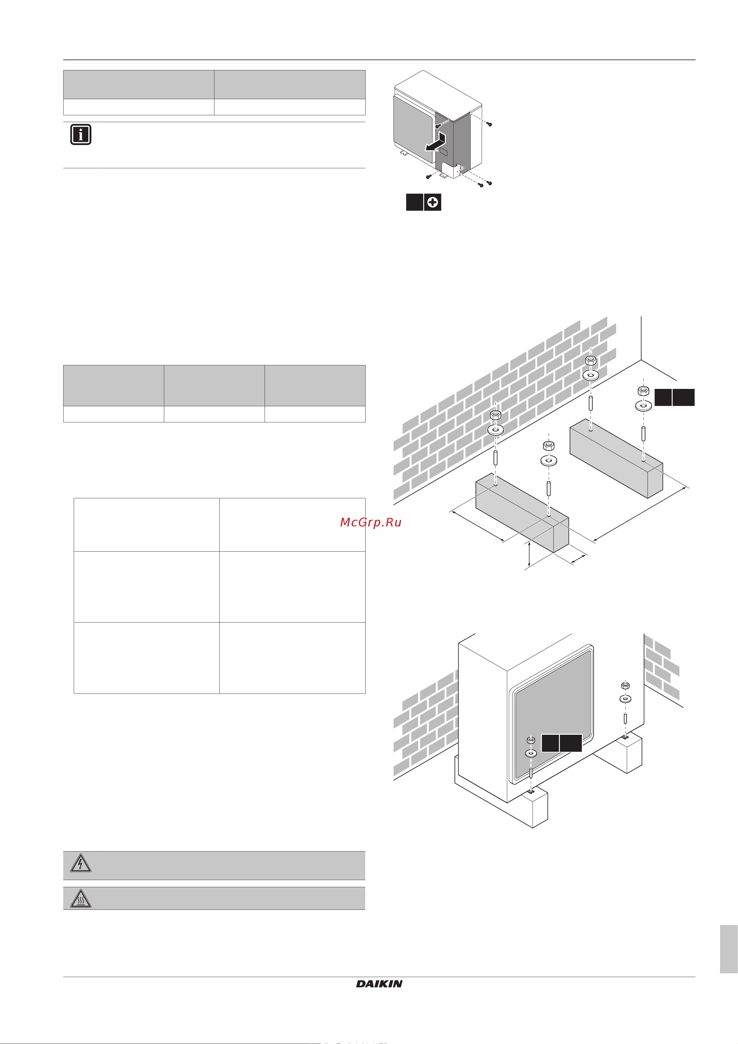 Daikin RXYSCQ6TMV1B [9/40] Монтаж