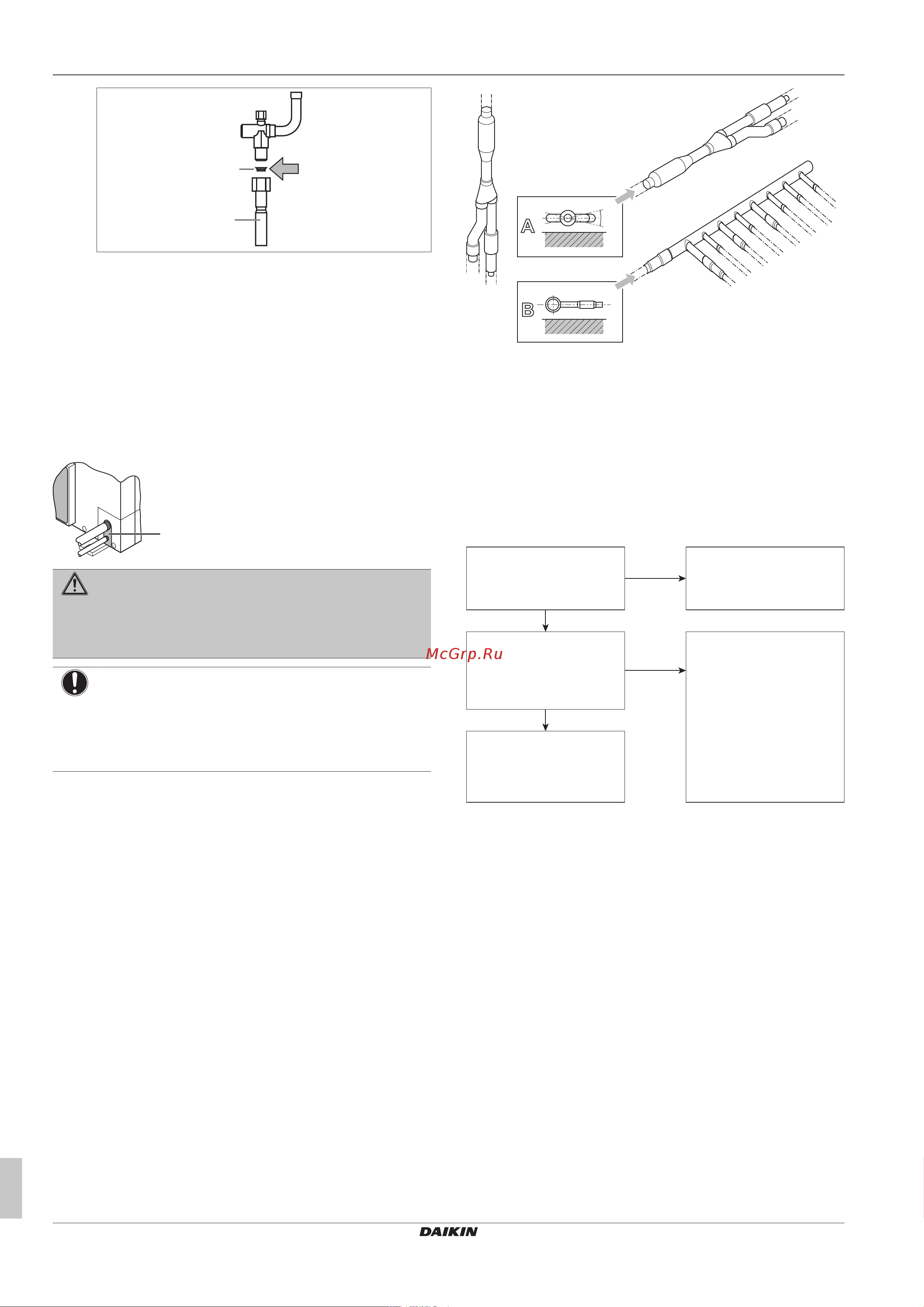 Daikin RXYSQ6T8YB [24/68] Монтаж