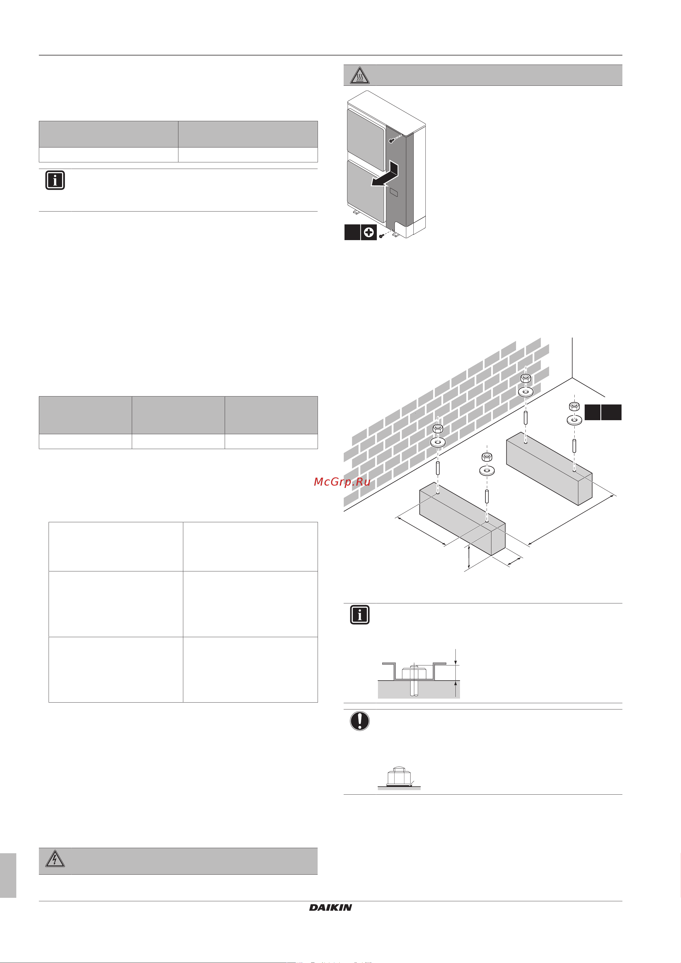 Daikin RXYSQ4TAY1B [10/40] Монтаж