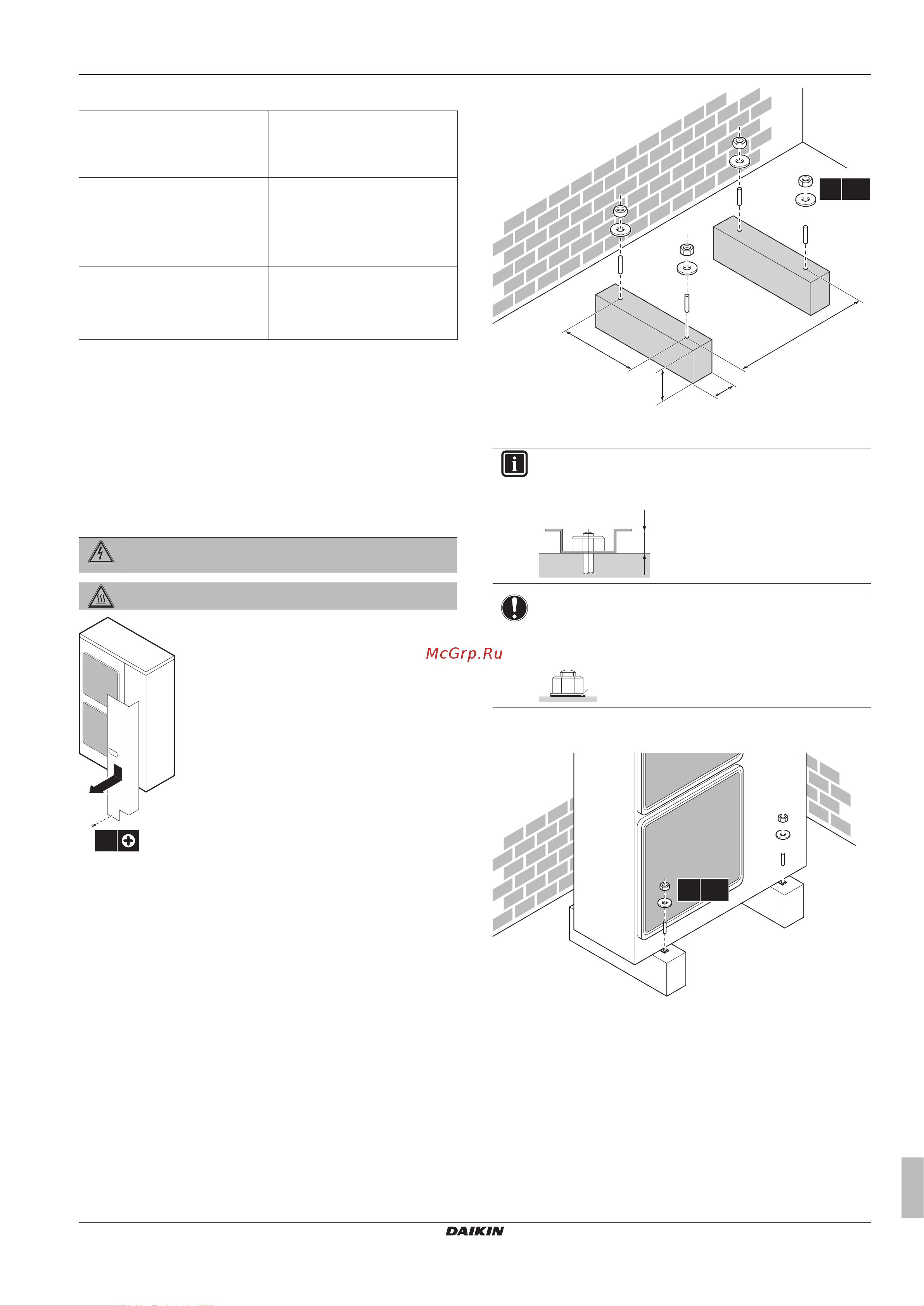 Daikin RXYSQ4T7Y1B [9/40] Монтаж