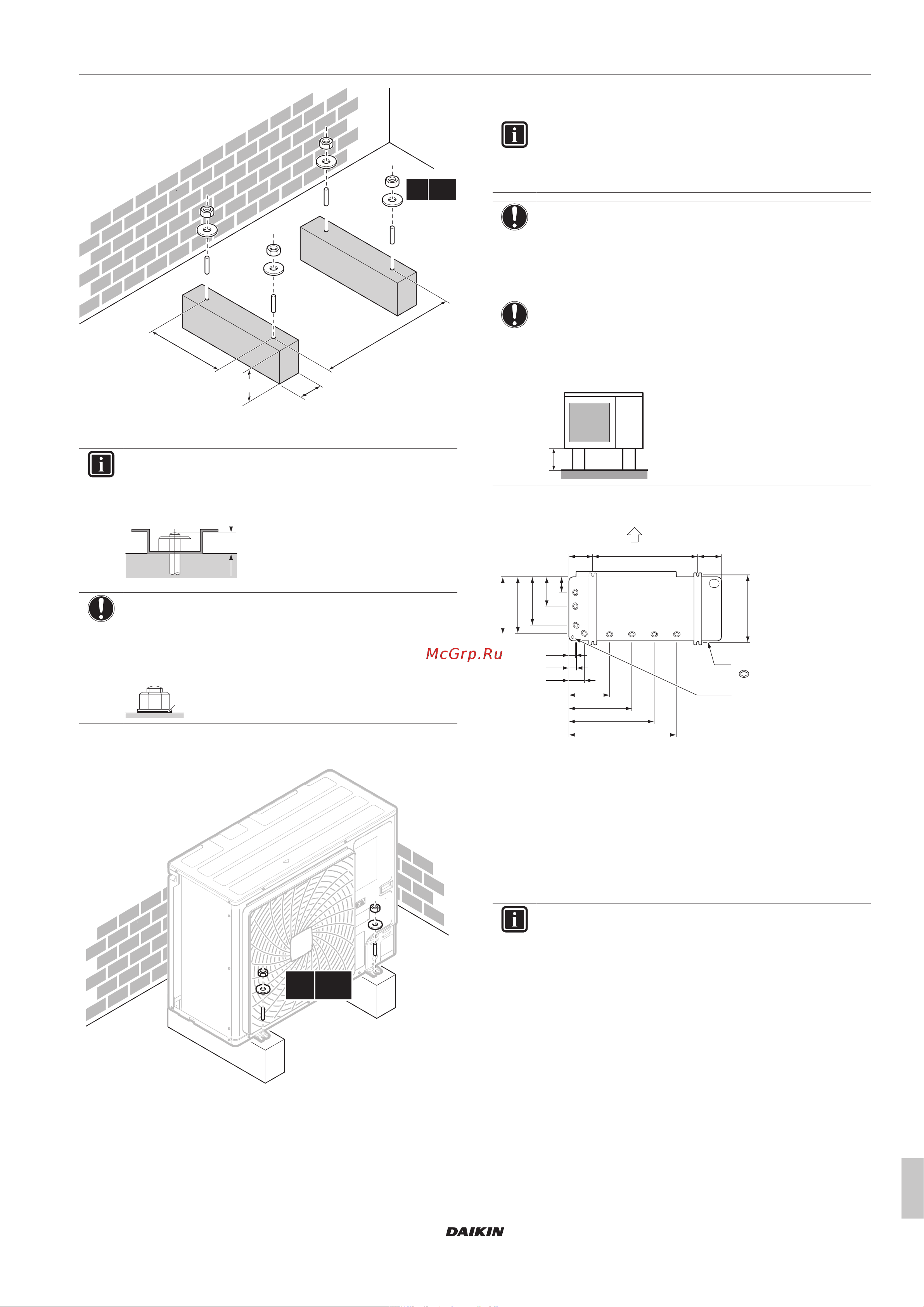 Daikin RZA200D7Y1B [7/24] Монтаж