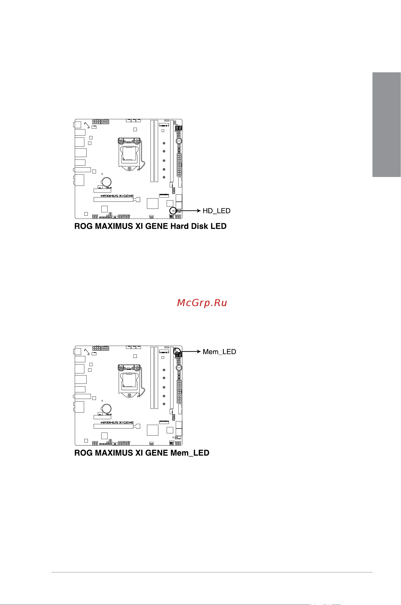 Asus ROG MAXIMUS XI GENE [31/110] Chapter 1