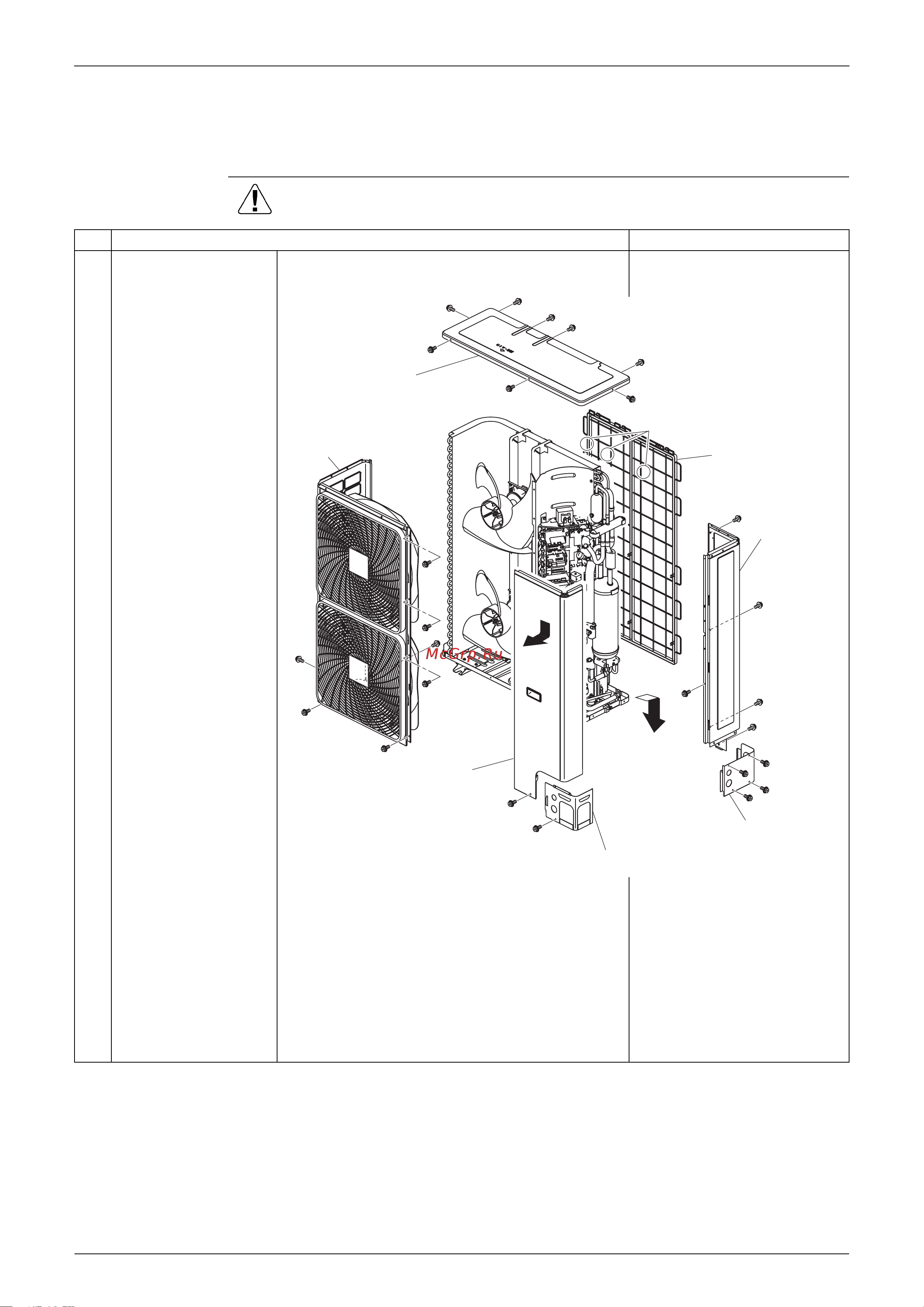 Daikin RZQS100B7V3B [319/344] Removal of outside panels