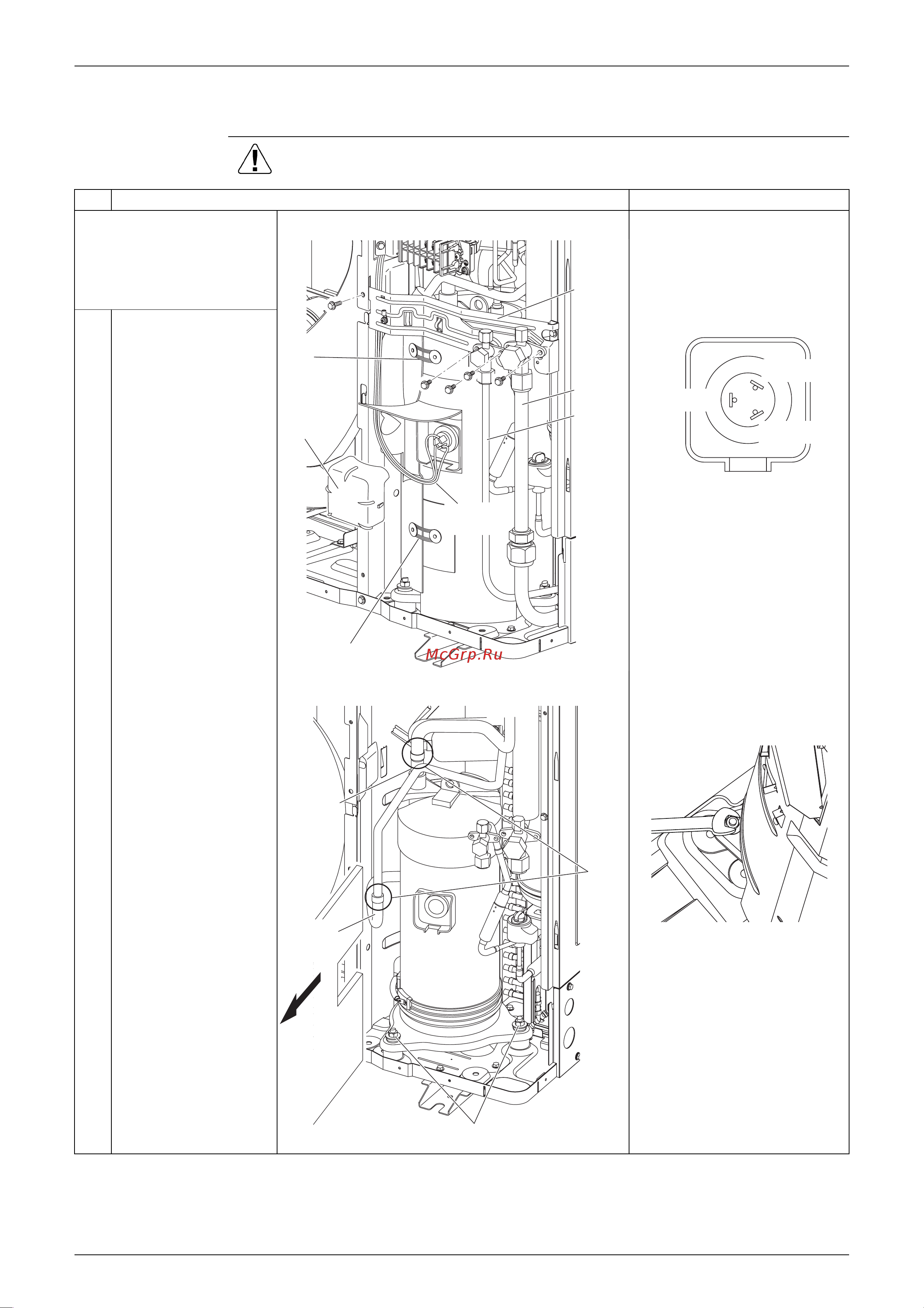 Daikin RZQ71C7V1B [296/314] Removal of compressor