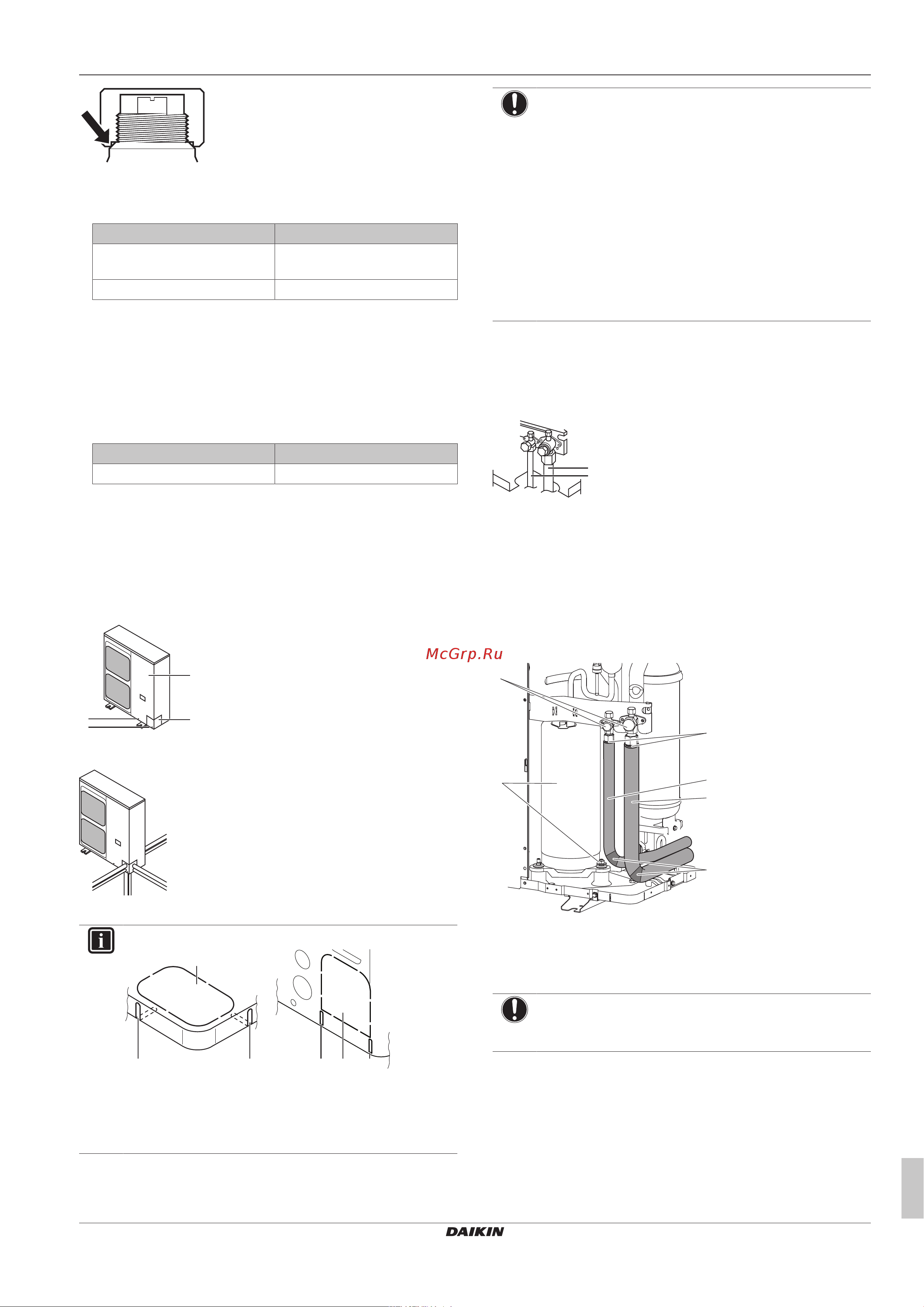 Daikin RZQG140L7Y1B [19/40] Монтаж