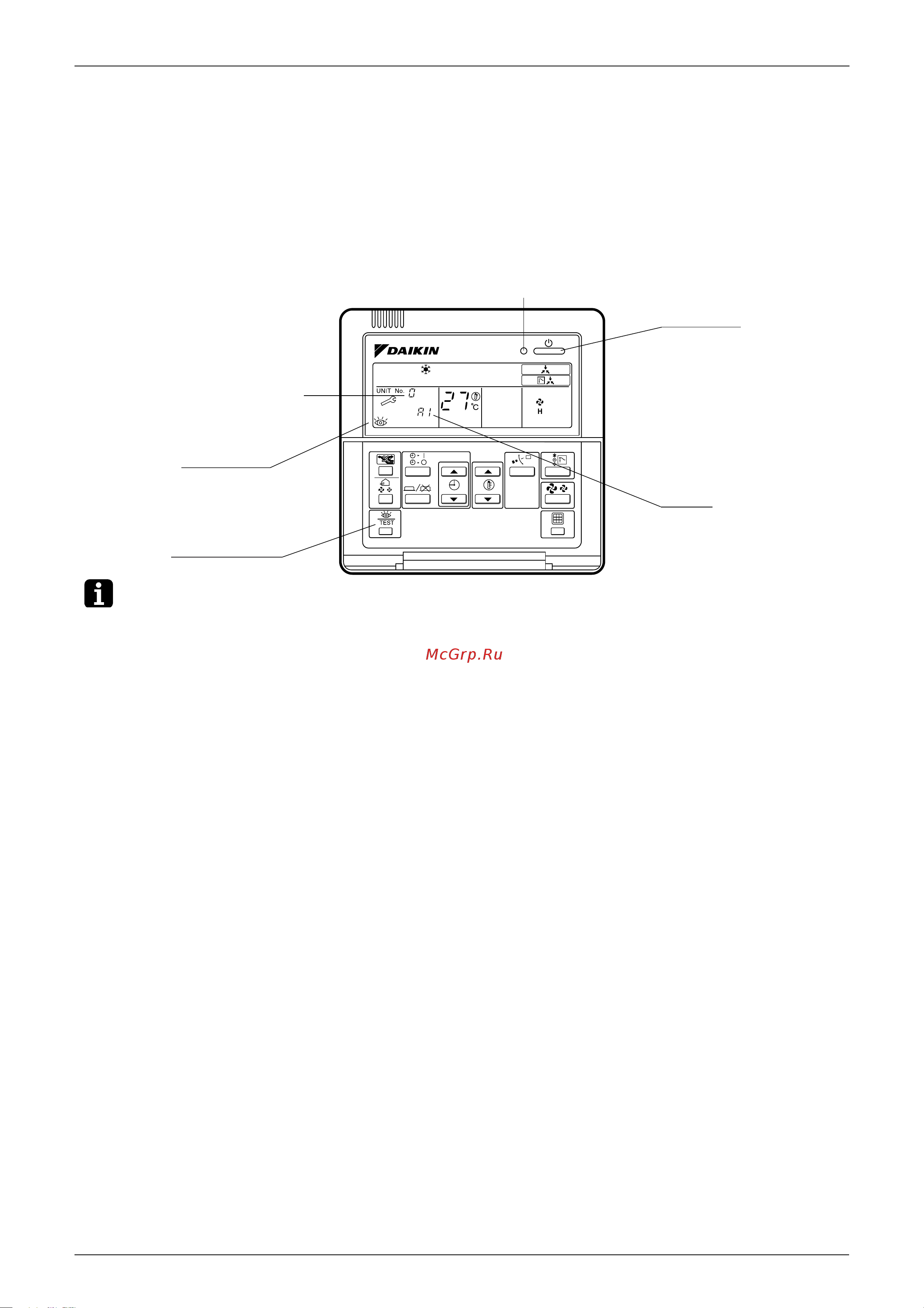 Daikin RZQG71L9V1B [132/215] Procedure of self diagnosis by remote controller