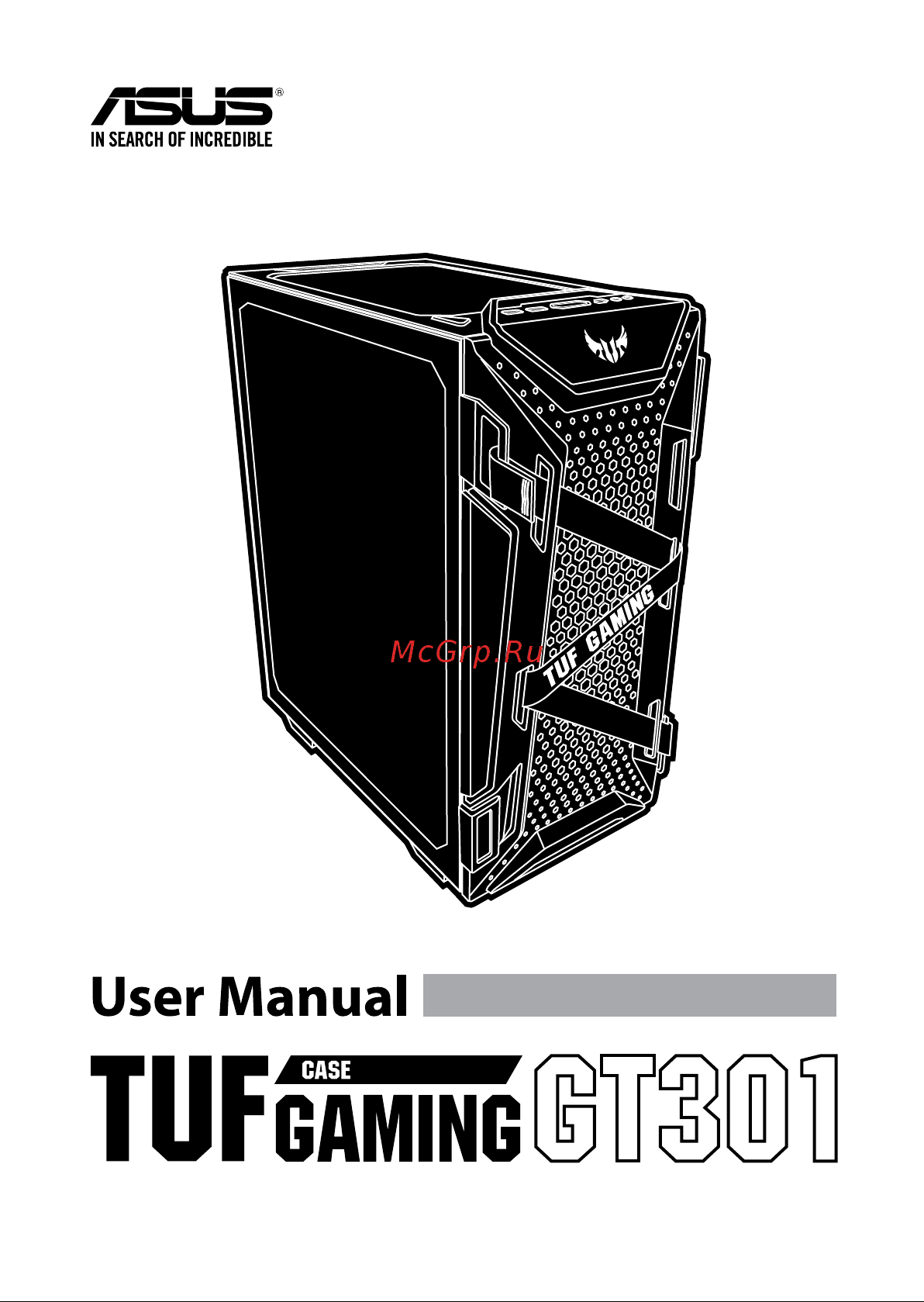 Asus TUF Gaming GT301 Руководство пользователя онлайн