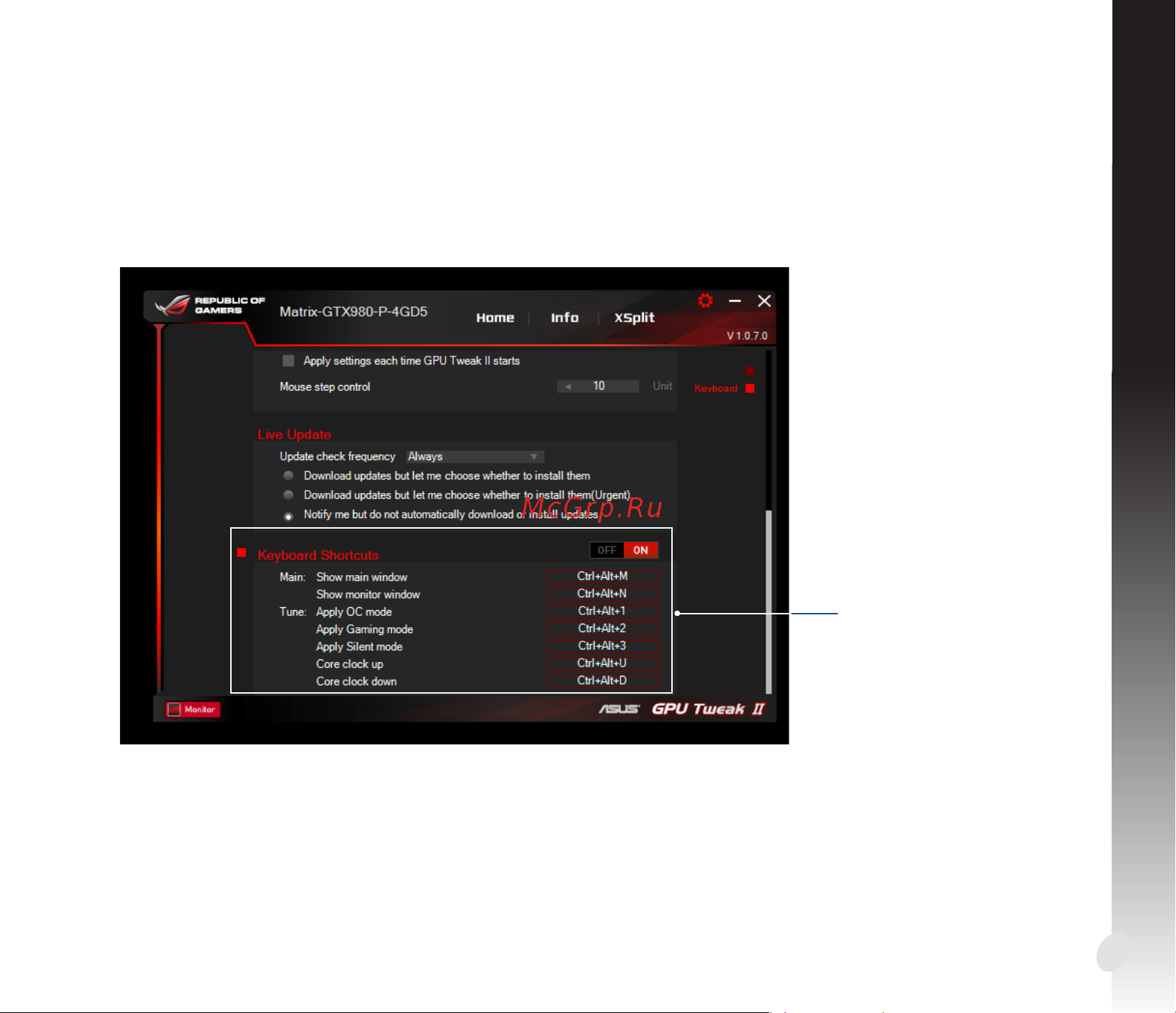 Asus TUF-RTX3060-12G-GAMING Руководство Пользователя онлайн [57/167] 596346