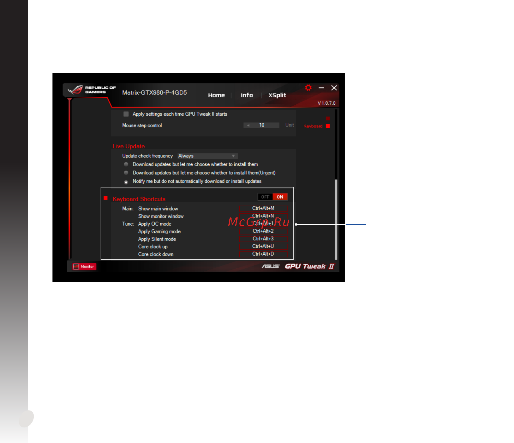 Asus TUF-RTX3060-12G-GAMING Руководство Пользователя онлайн [68/167] 596346