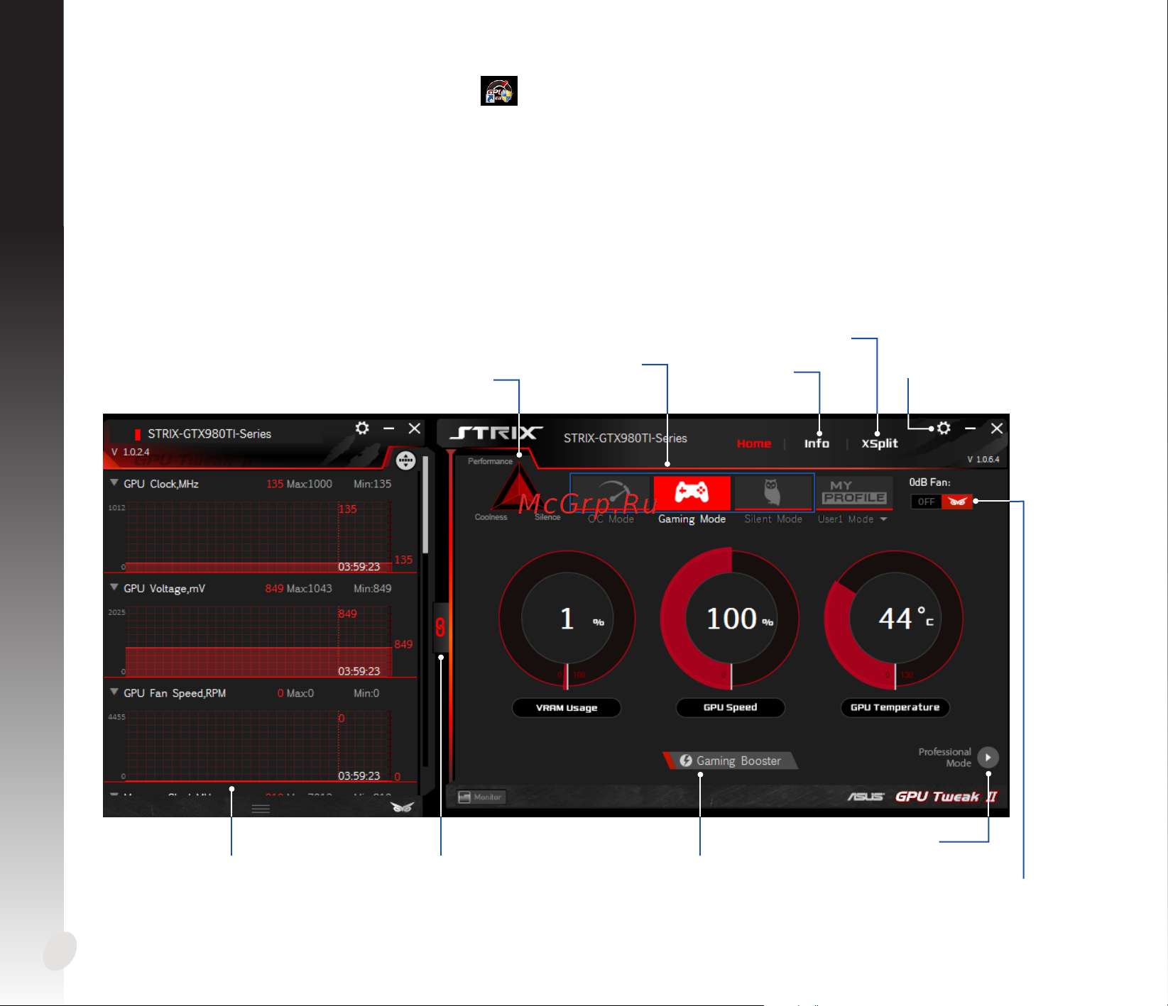 Asus ROG-STRIX-RX570-O8G-GAMING [70/167] Русский русский