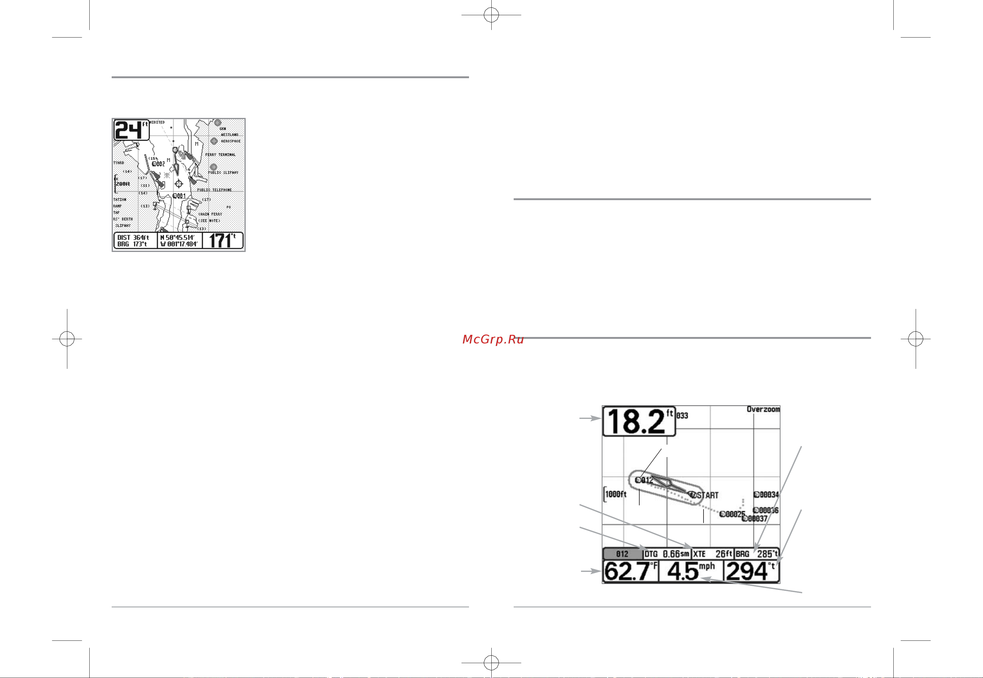 Humminbird 737 [16/59] Просмотр картографи