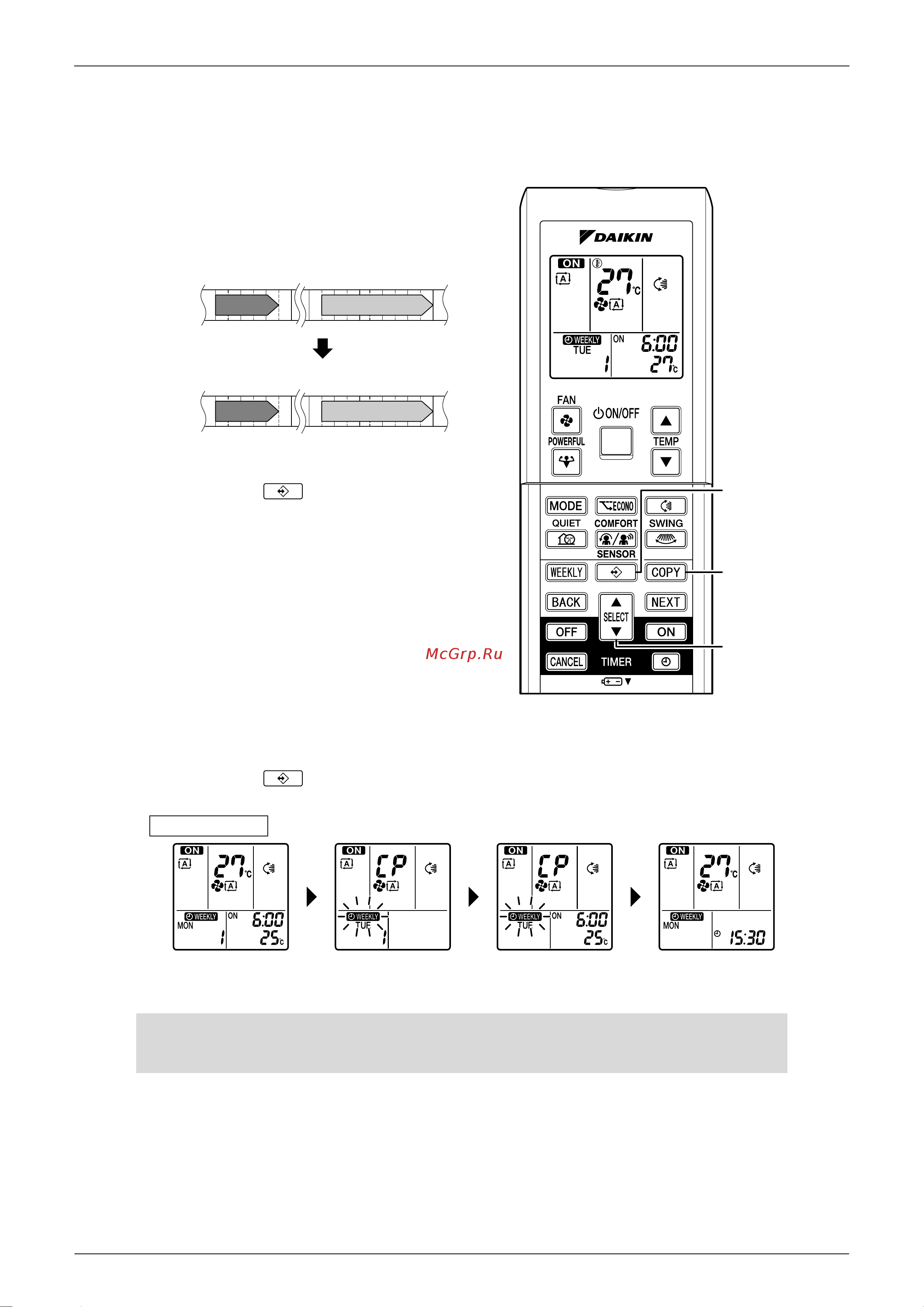Daikin ATX25GV1B [158/289] Using copy mode