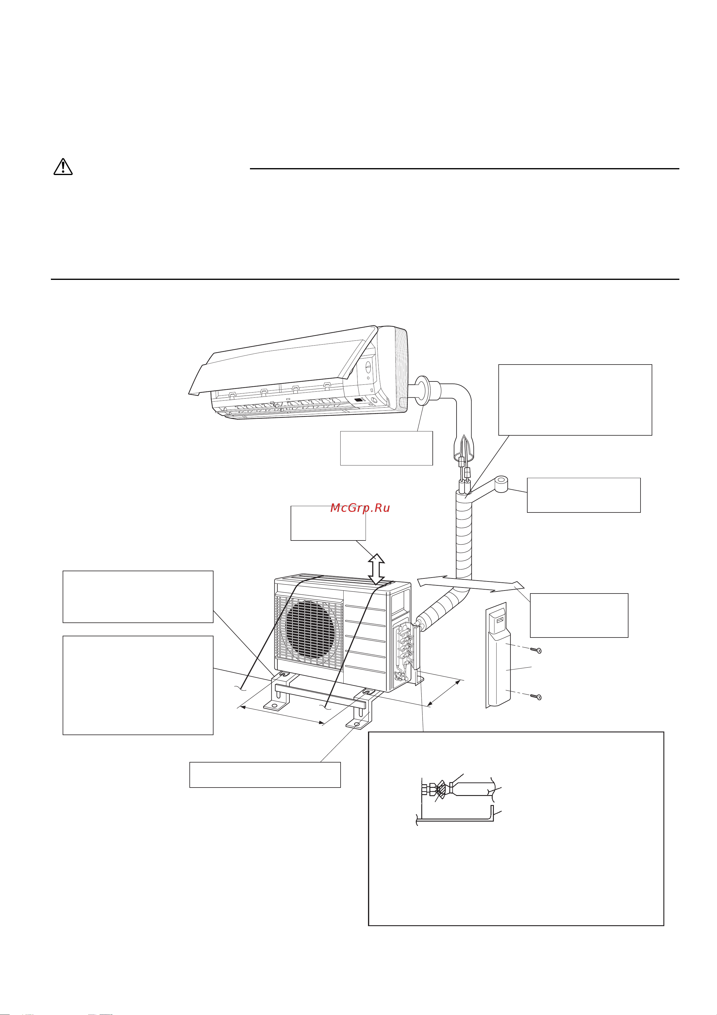 Daikin 4MXS68F3V1B2 [7/24] Предостережение