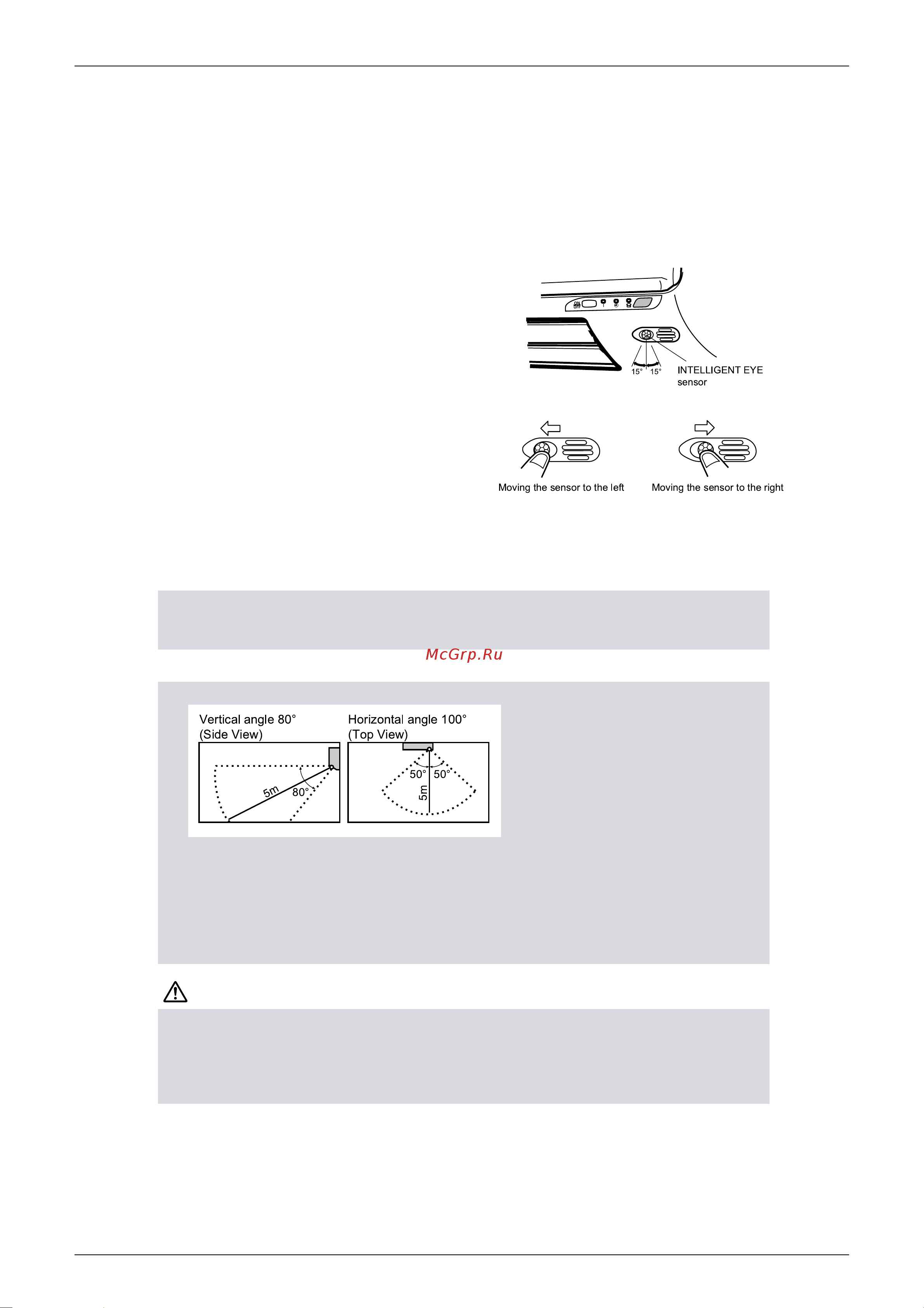 Daikin 5MXS90E7V3B [158/359] To adjust the angle of the intelligent eye sensor