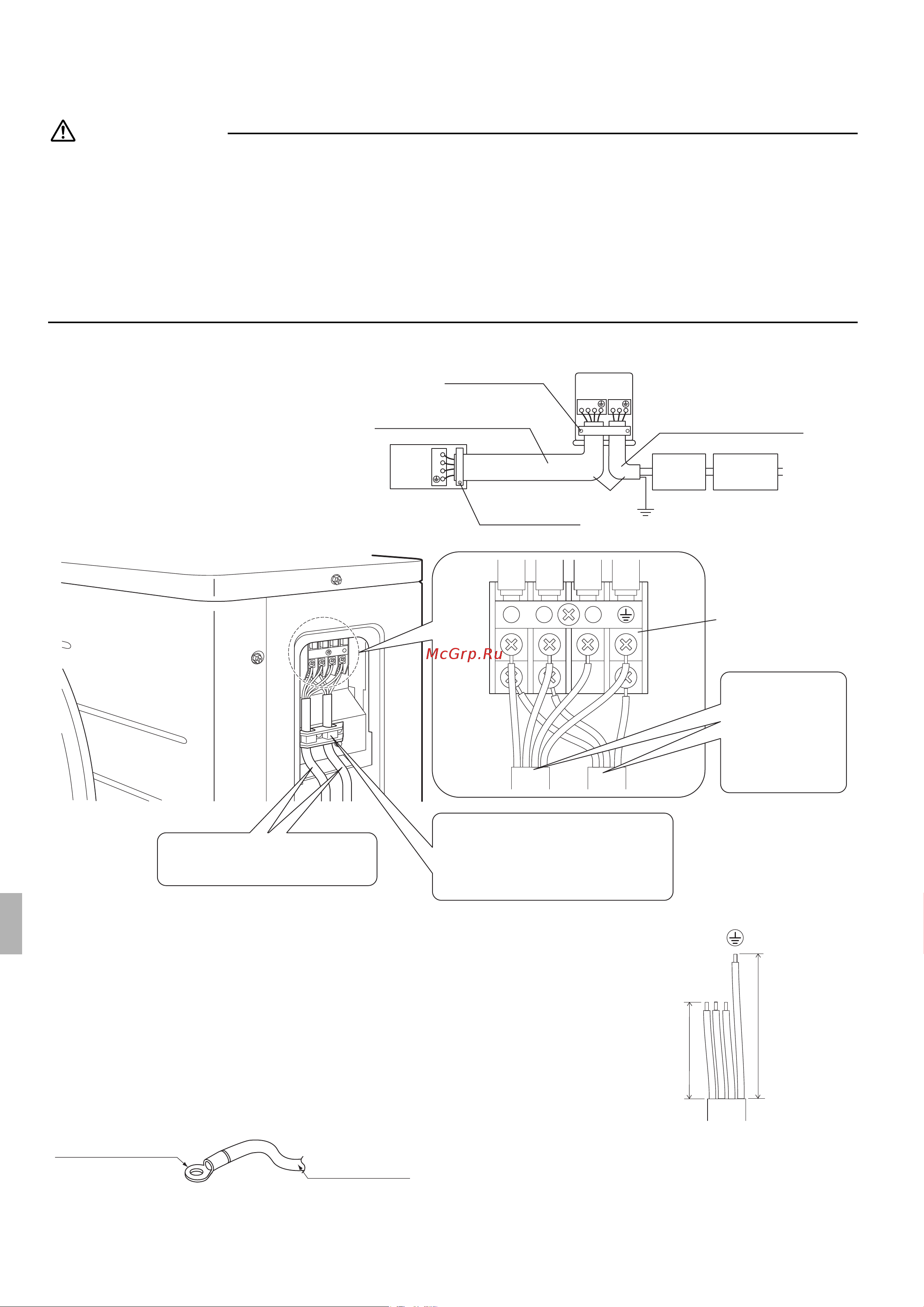 Daikin ARXB35C5V1B9 [72/124] Collegamento elettrico