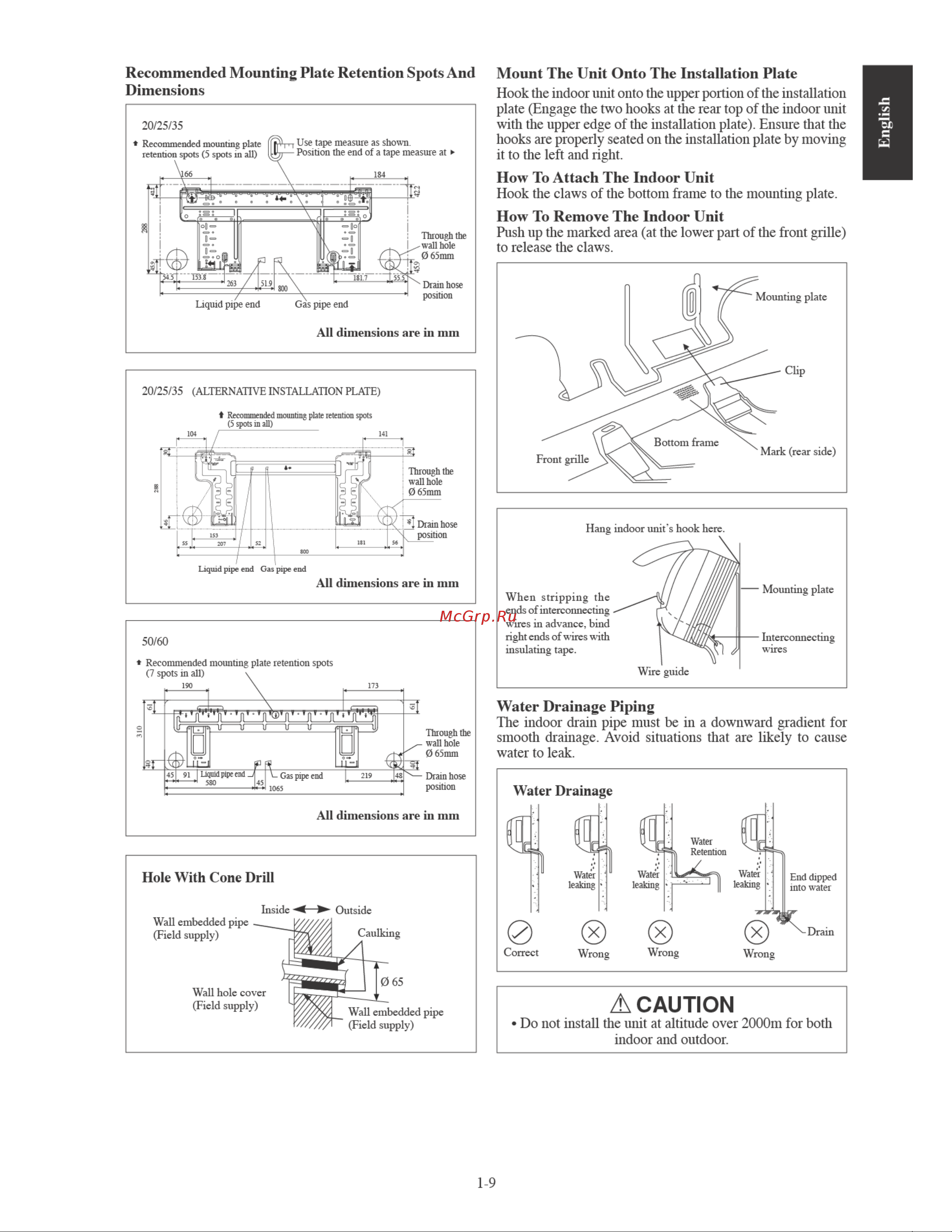 Daikin ATXN25MV1B7 [11/156] English