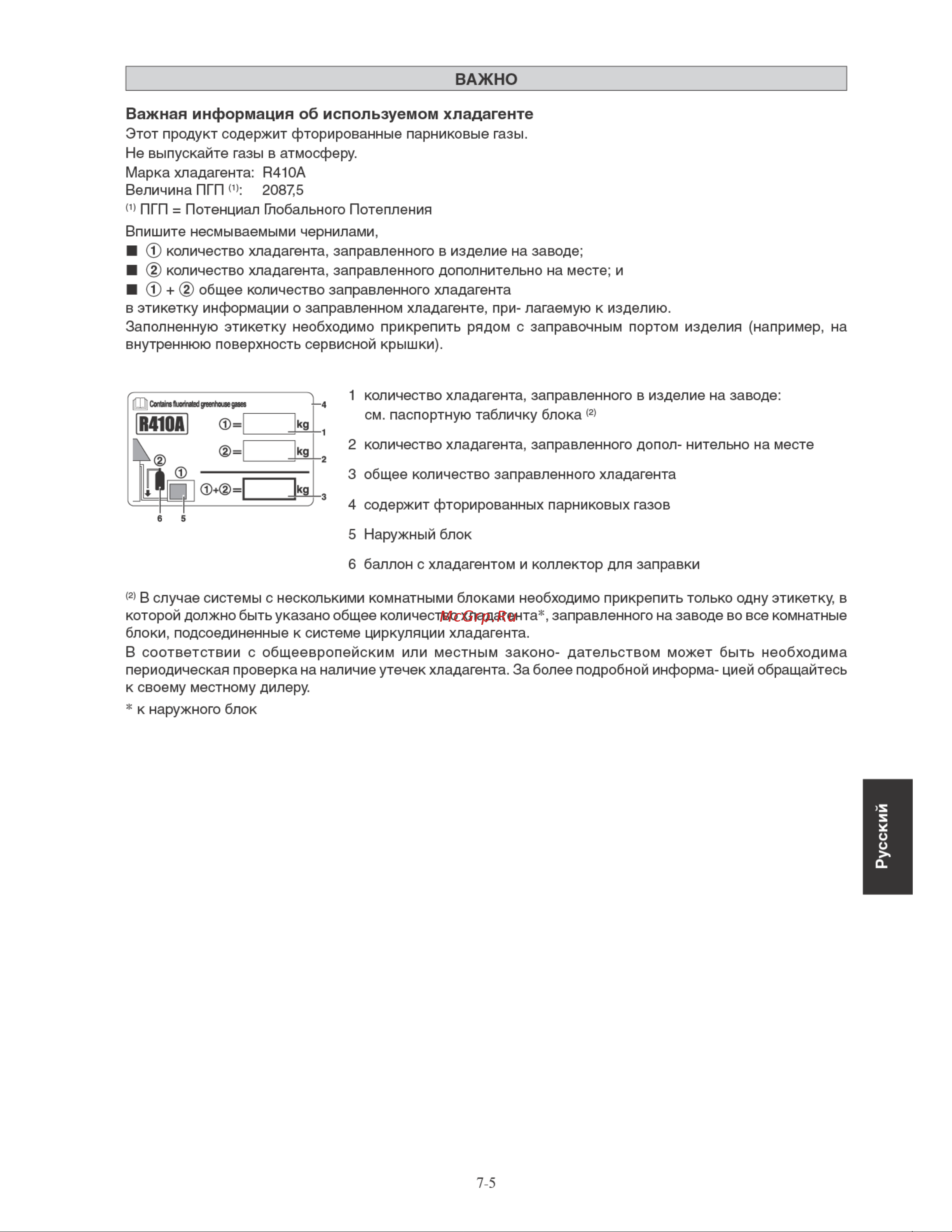Daikin ARXN60MV16 [115/156] Русский