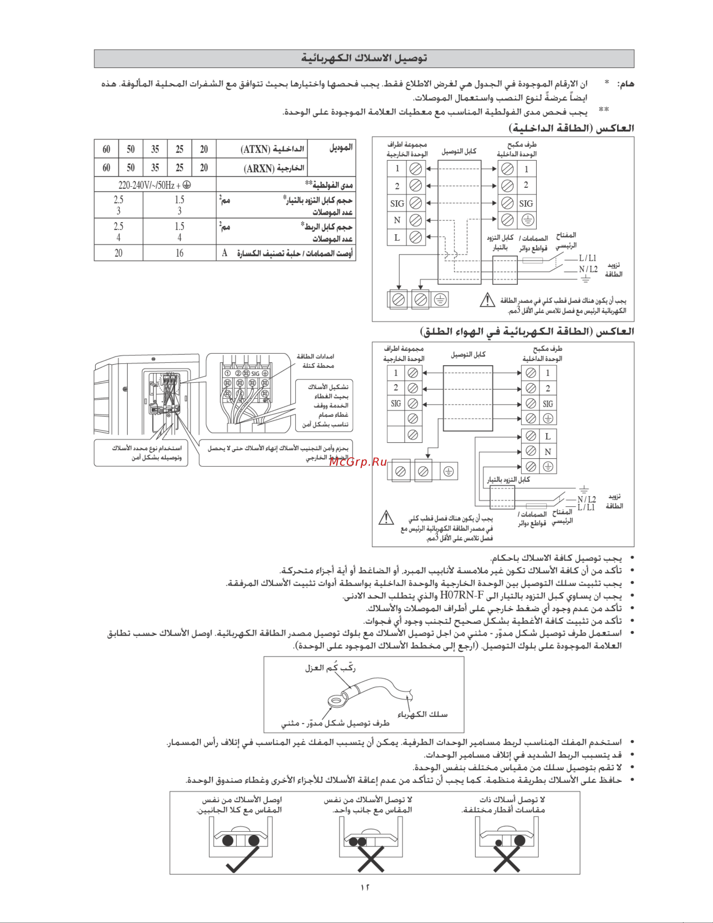 Daikin ATXN50MV1B7 [143/156] Arxn i i