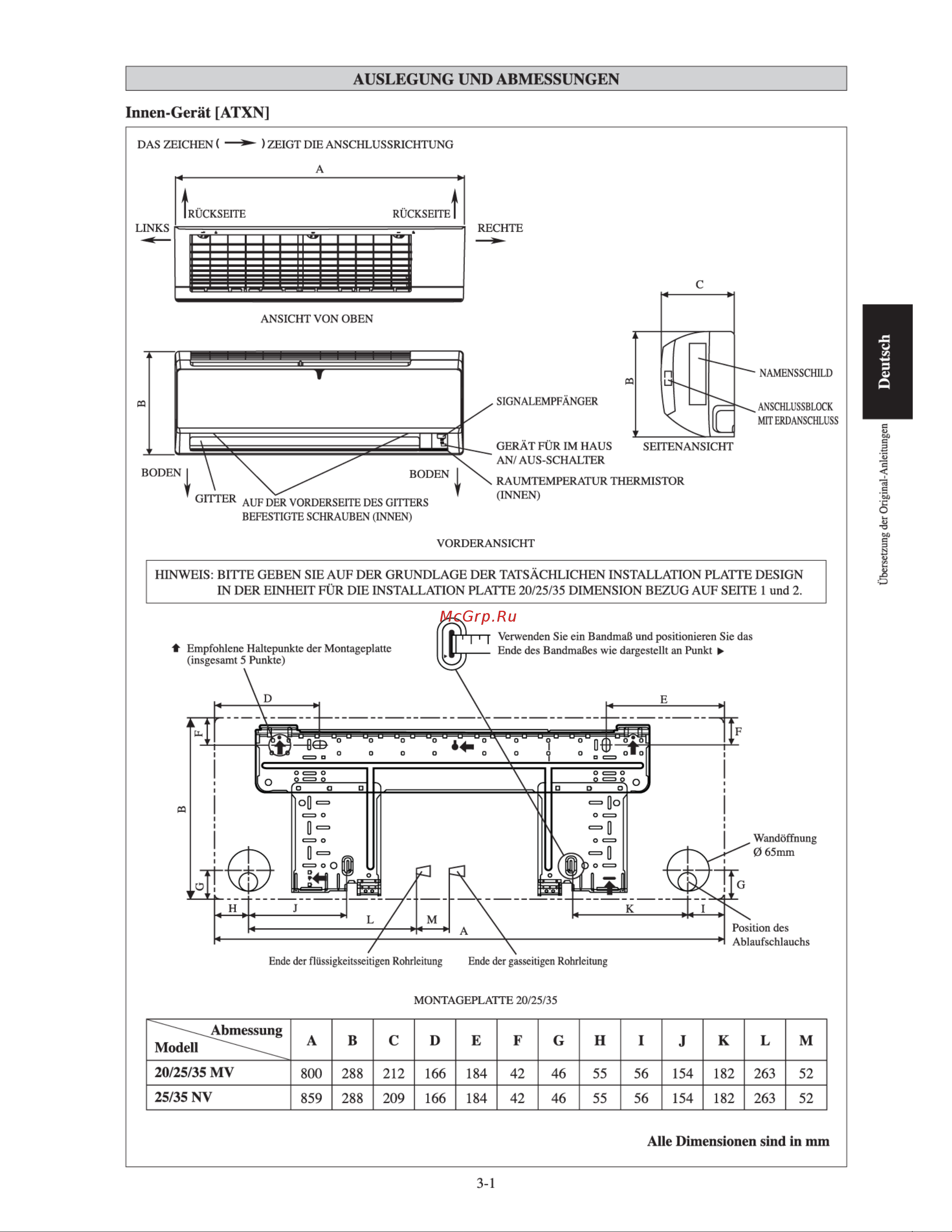 Daikin ARXN35MV1B7 [39/156] 25 35 mv