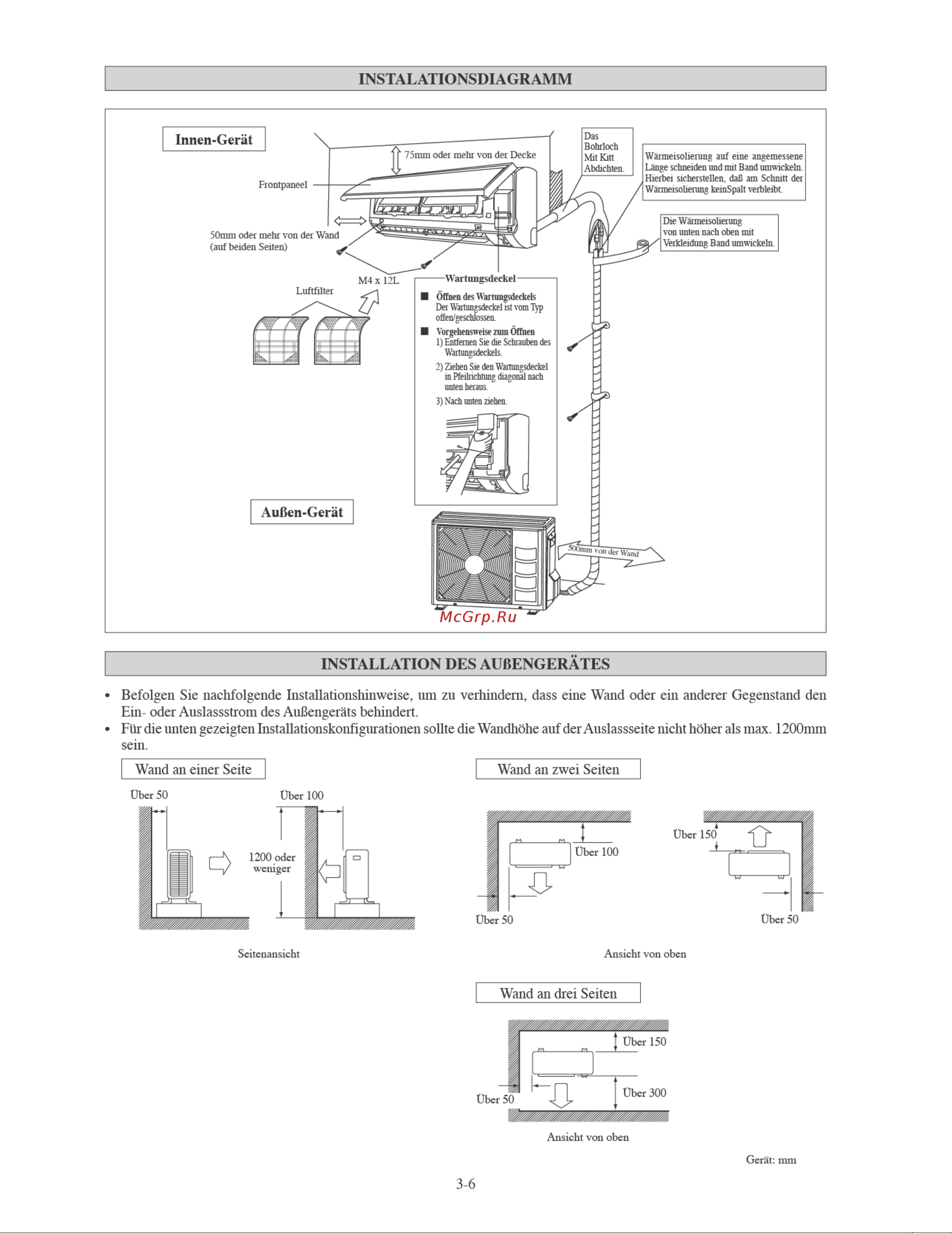 Daikin ATXN35MV16 [44/156] Instalationsdiagramm