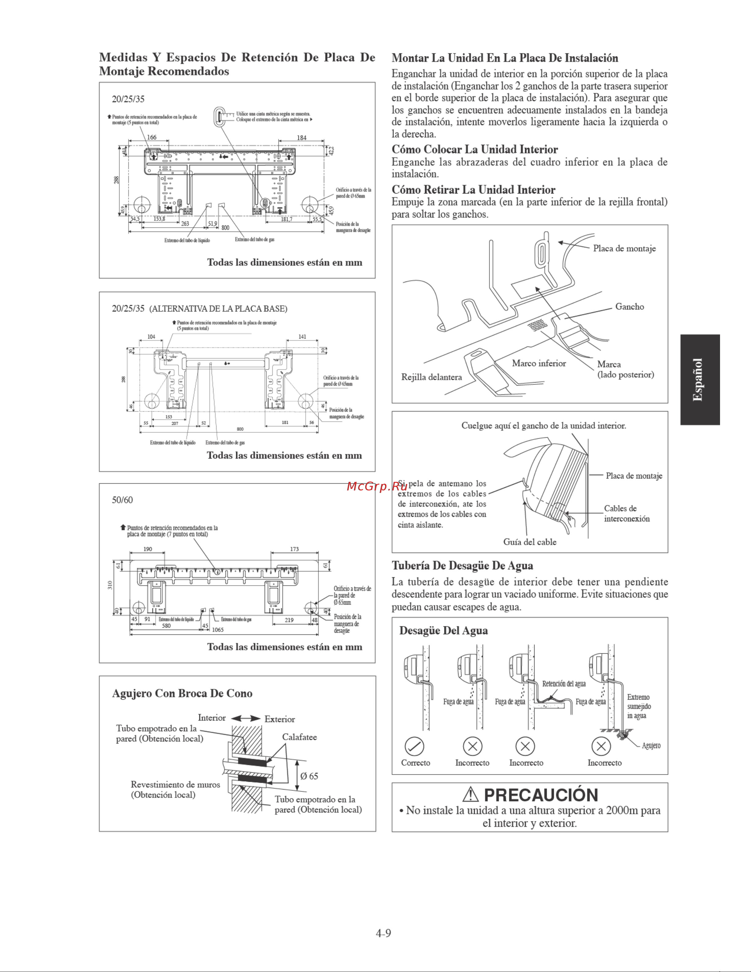 Daikin ARXN25MV16 [65/156] A precaución