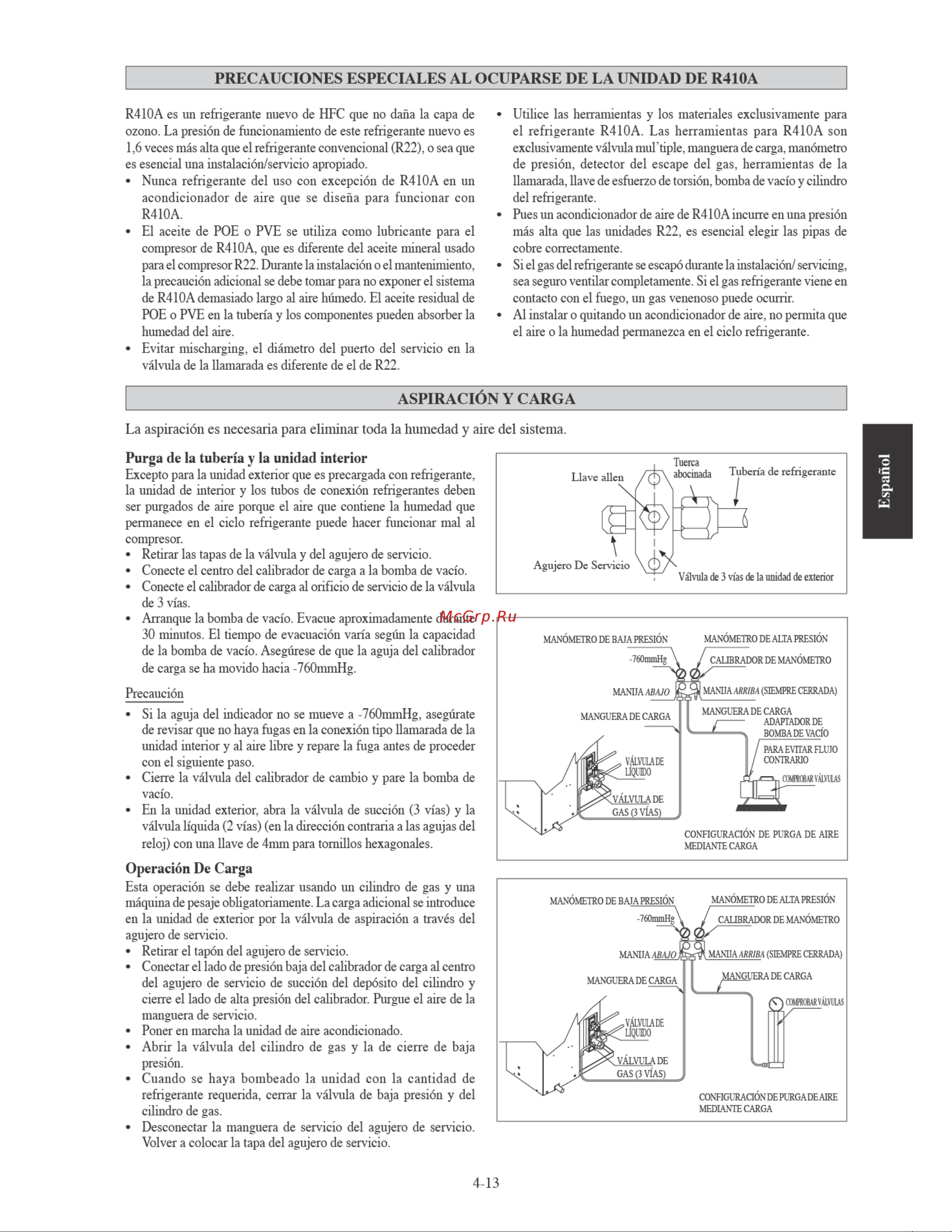 Daikin ARXN25NV1B [69/156] Español