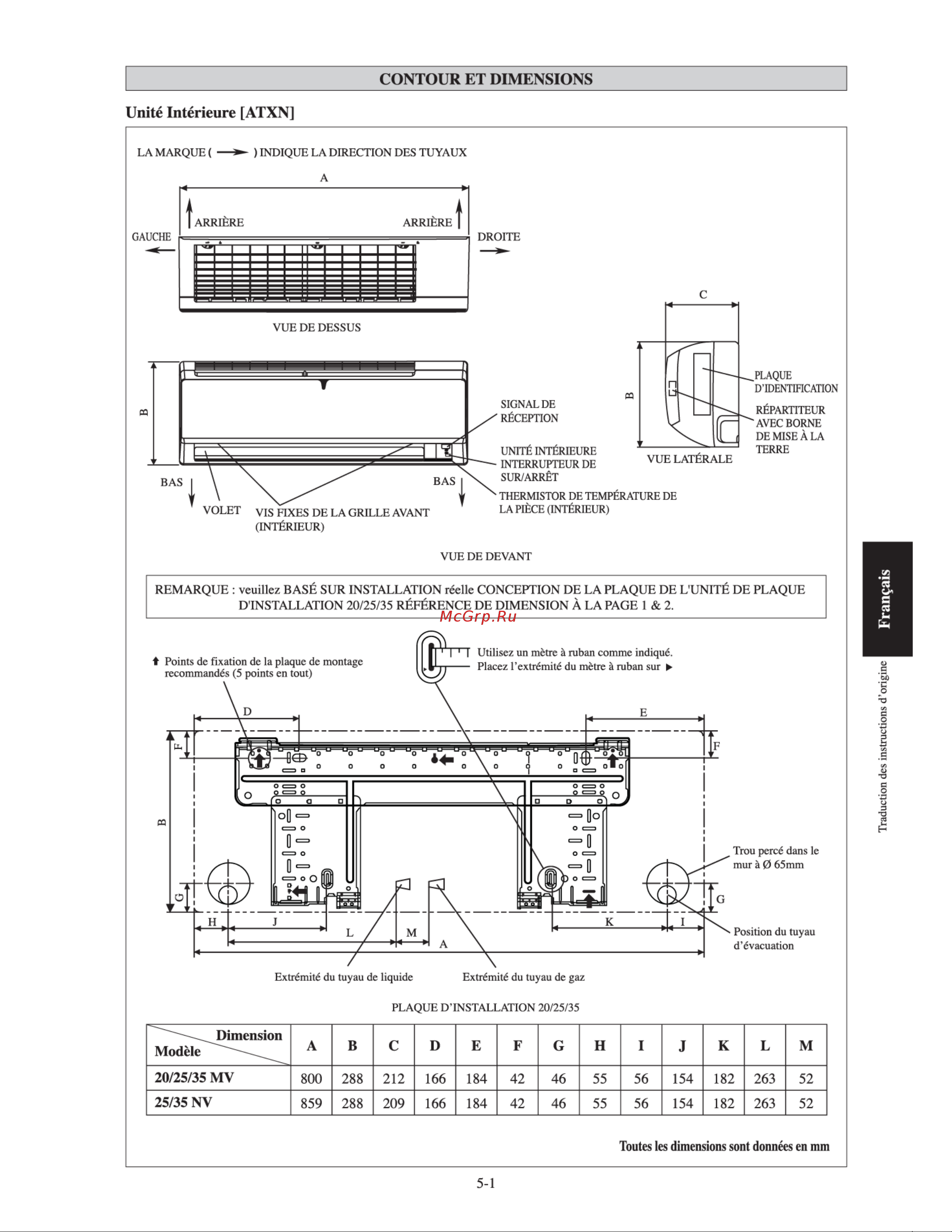 Daikin ATXN60MV1B7 [75/156] 25 35 mv