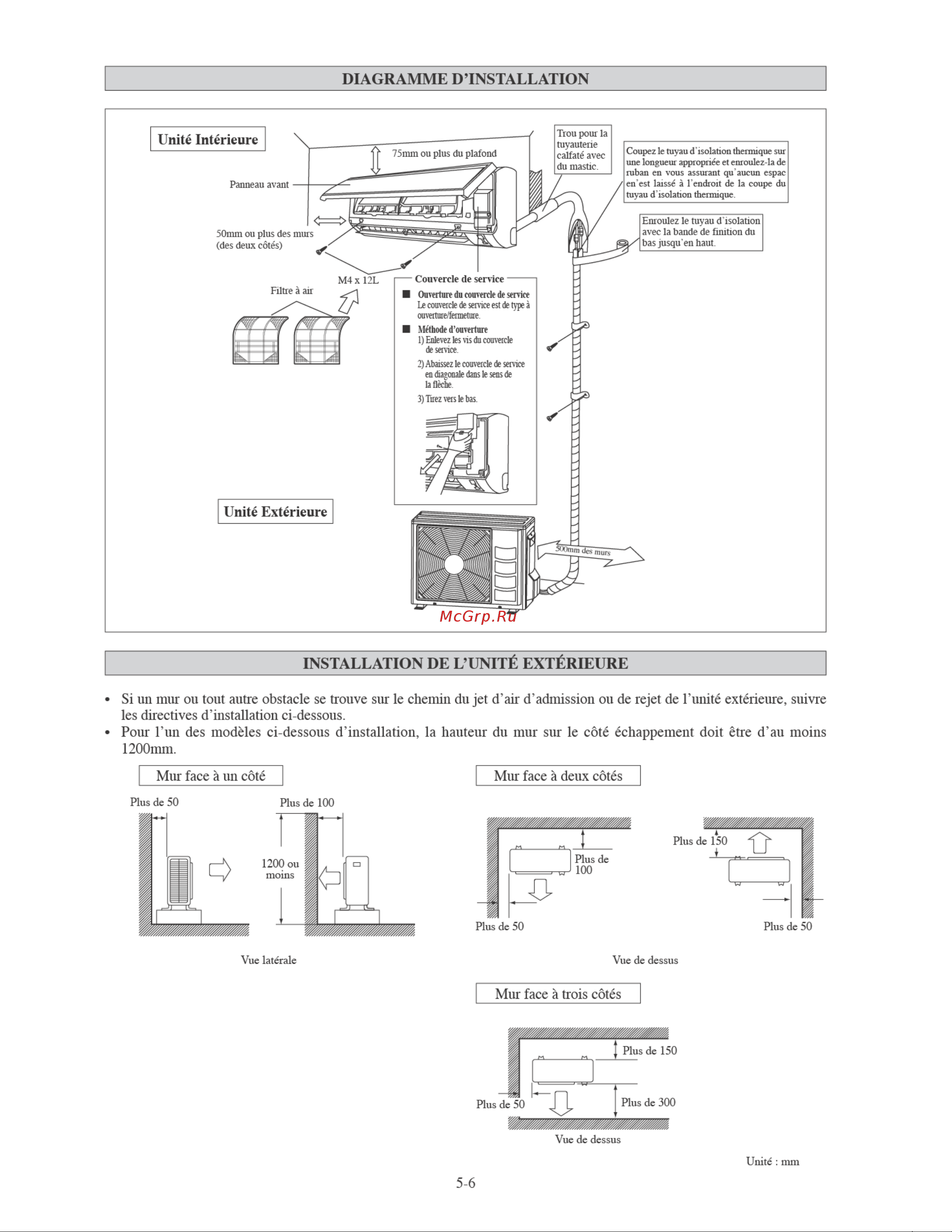 Daikin ATXN20MV16 [80/156] Diagramme d installation
