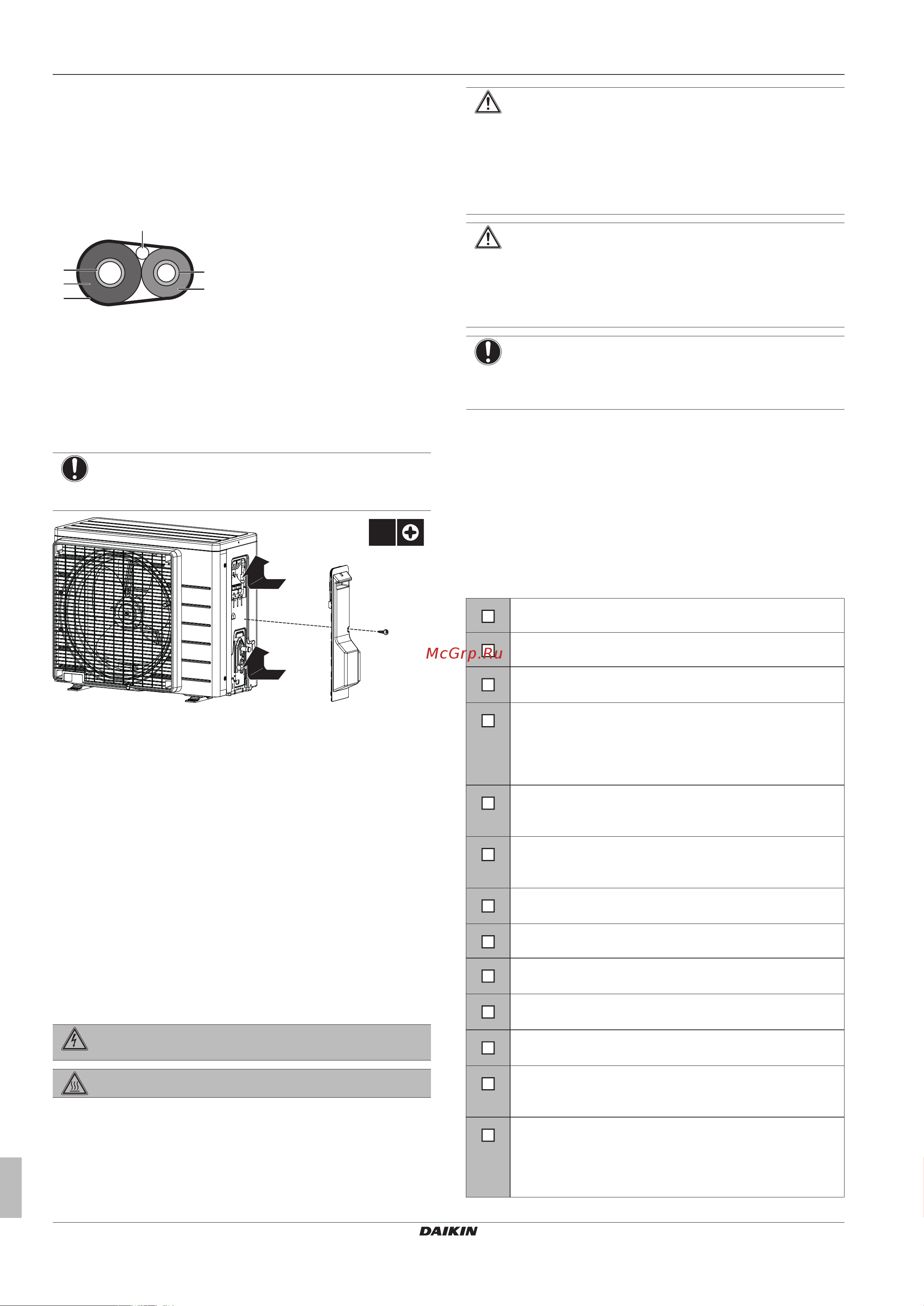 Daikin ARXP35L2V1B [22/28] Пусконаладка