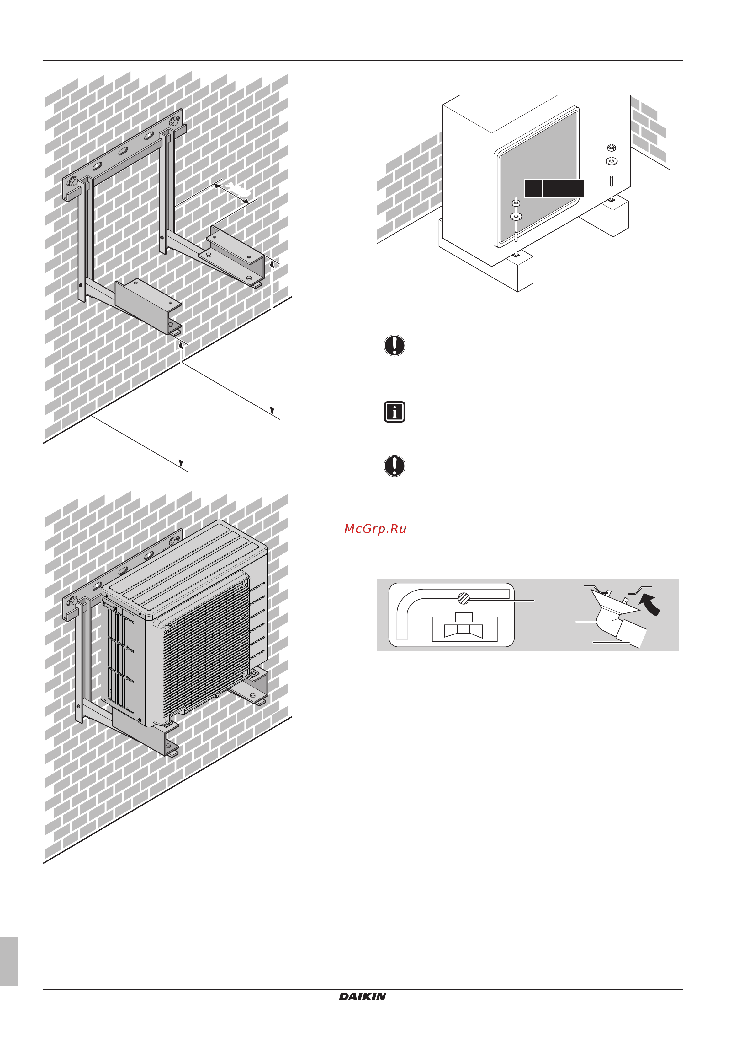 Daikin ARXP35L2V1B [8/16] Установка наружного блока