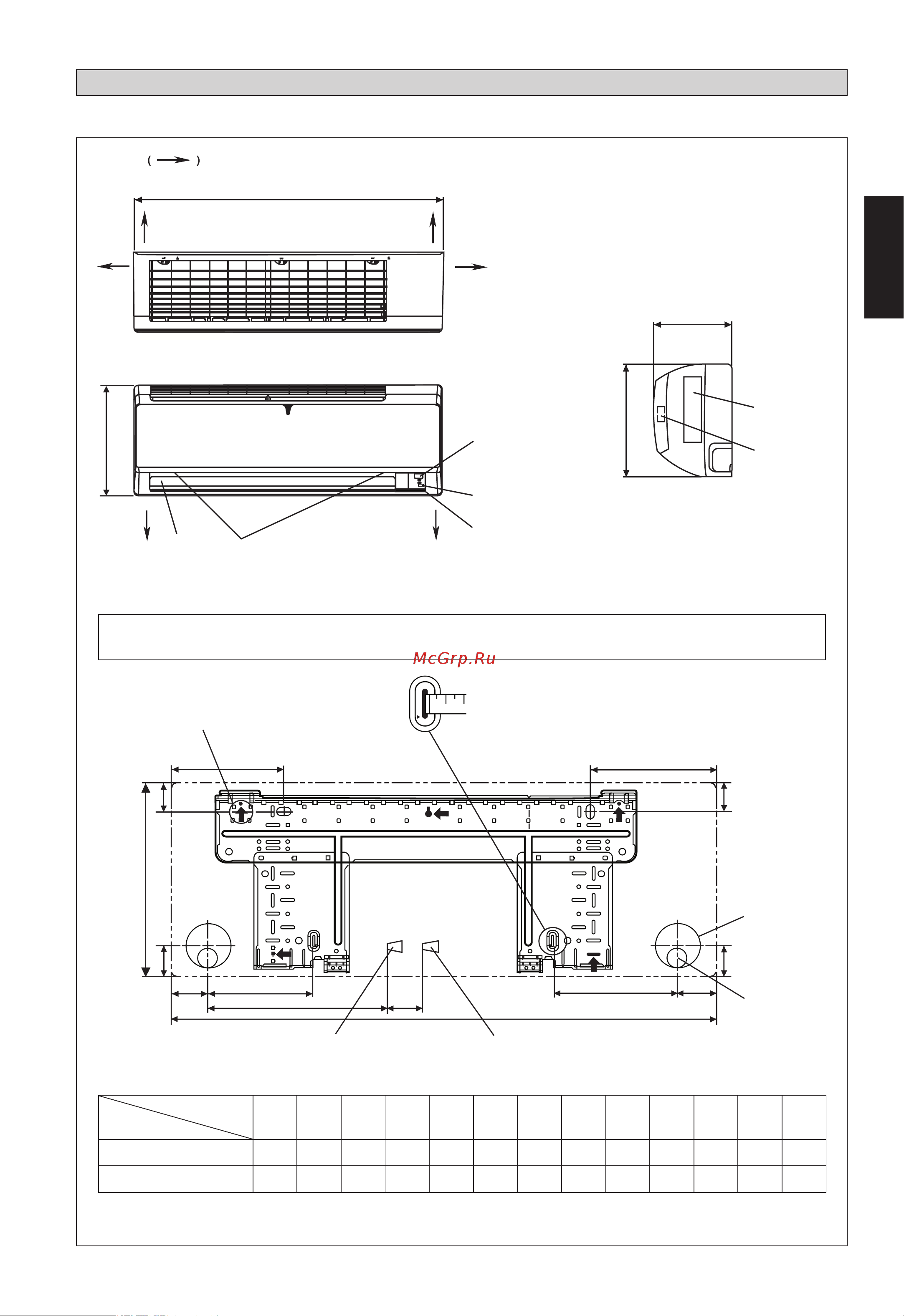 Daikin ATXN35NV1B [21/156] Disegni e dimensionis