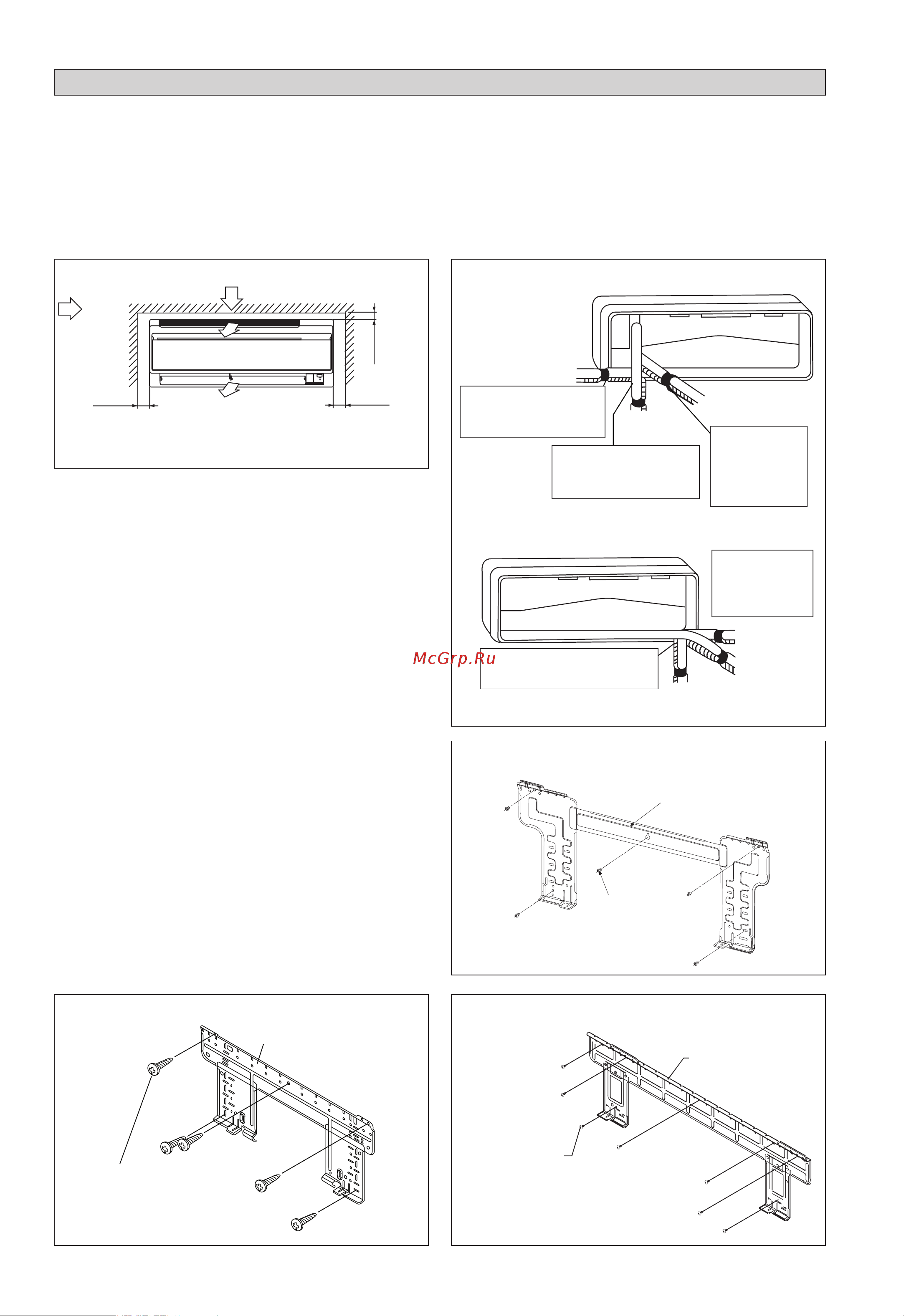 Daikin ATXN25NV1B [28/156] Montaggio della staffa di supporto