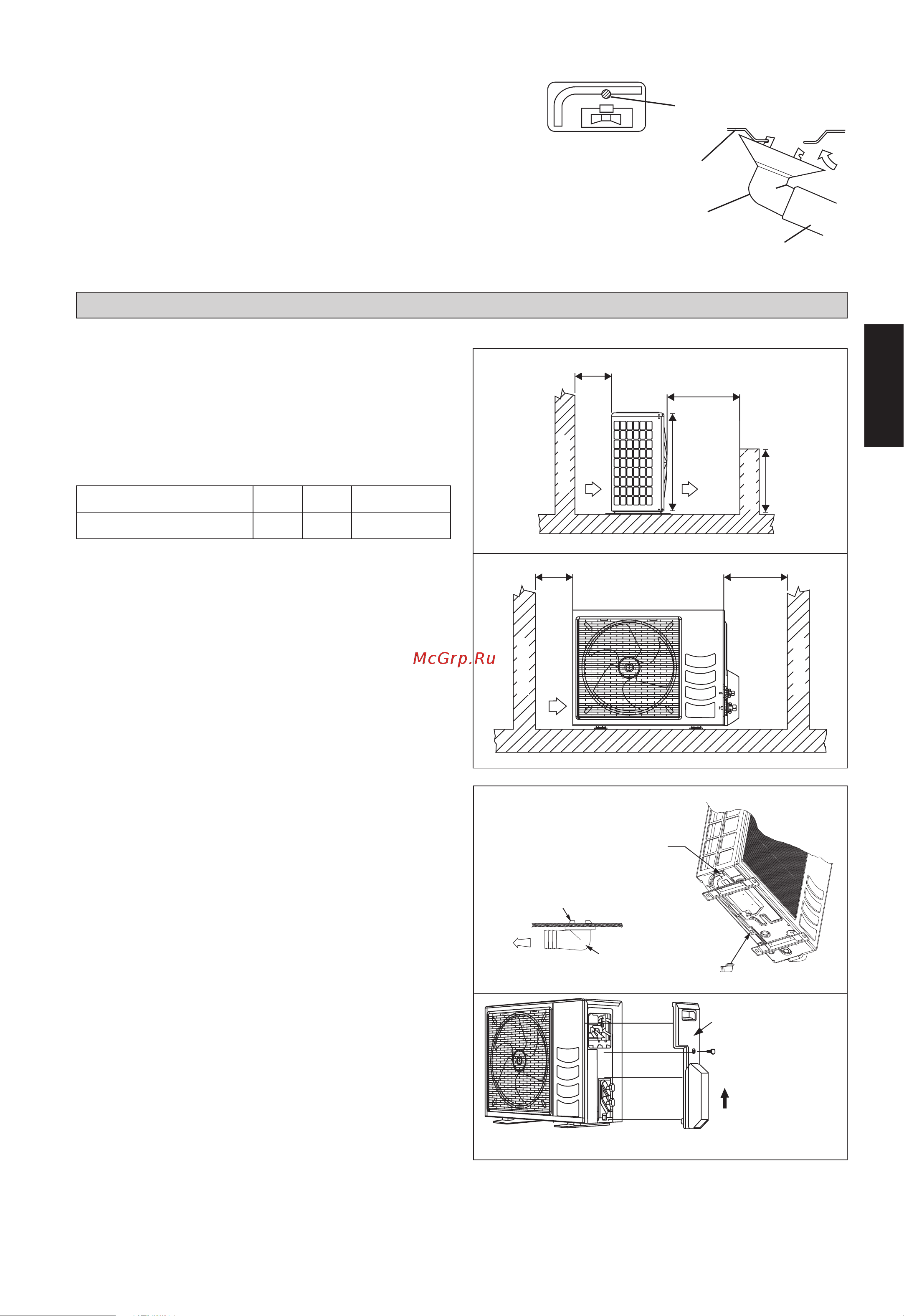 Daikin ATXN35NV1B [45/156] Ablaufleitungen nur wärmepumpe maßeinheit