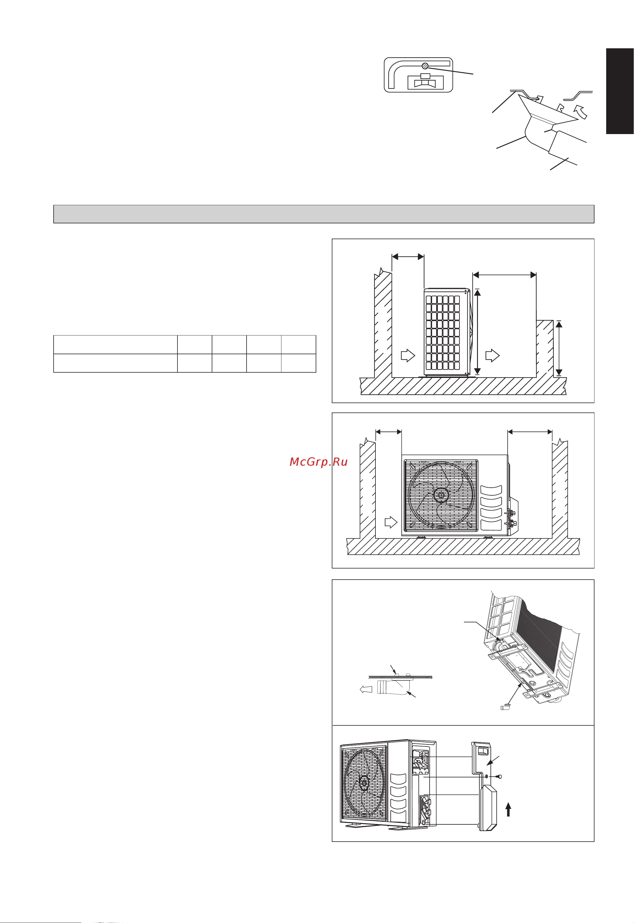 Daikin ATXN35NV1B [9/156] Condensed water disposal of outdoor unit heat pump unit only