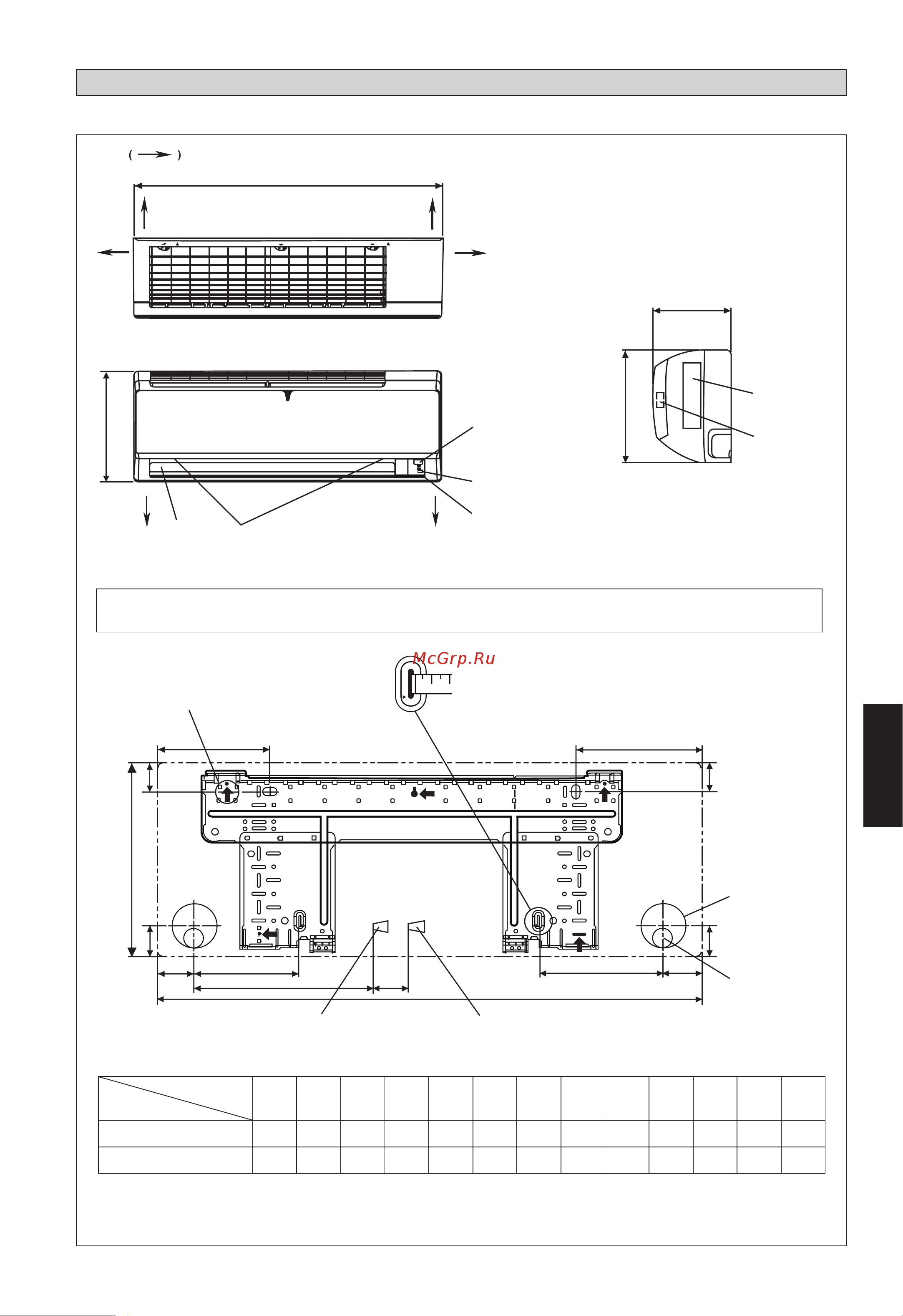 Daikin ATXN25NV1B [93/156] Diş hatlar ve ebatlar